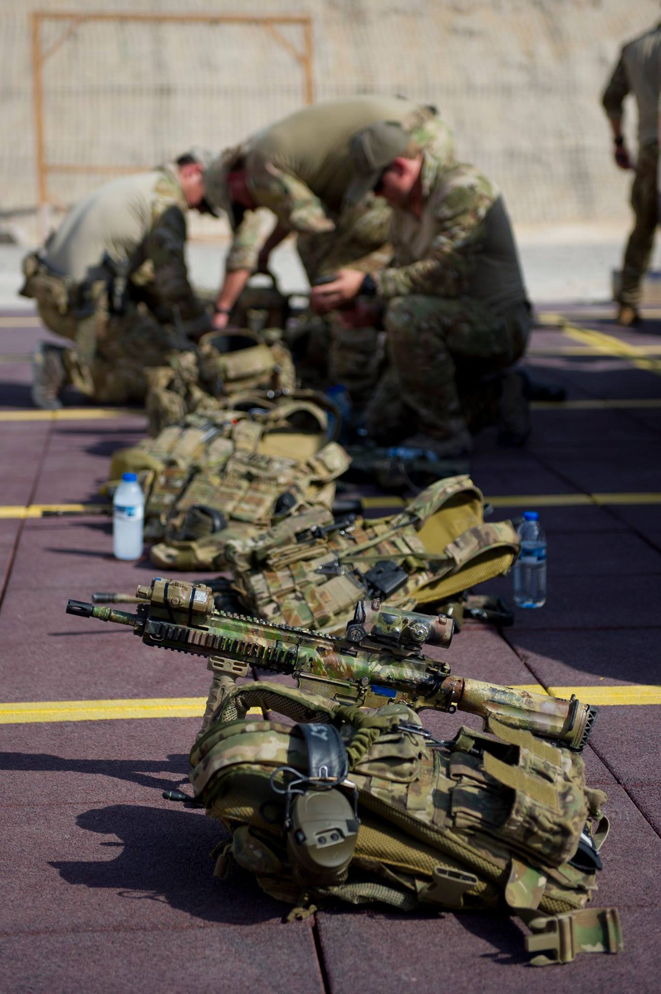 Gear of the Australian Special Operations Task Group (SOTG) at the