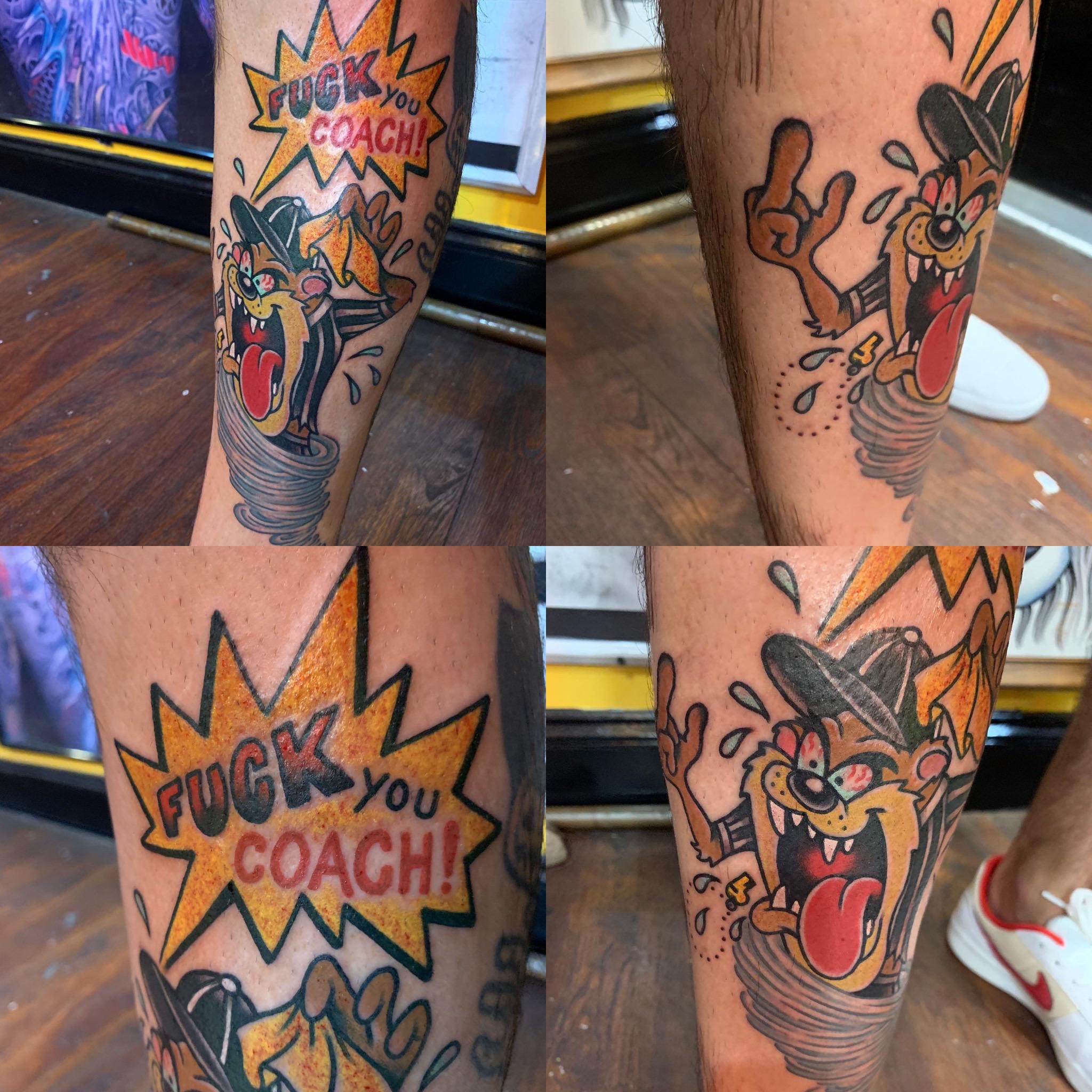 Memorial tattoo for my recently passed Dad. He always