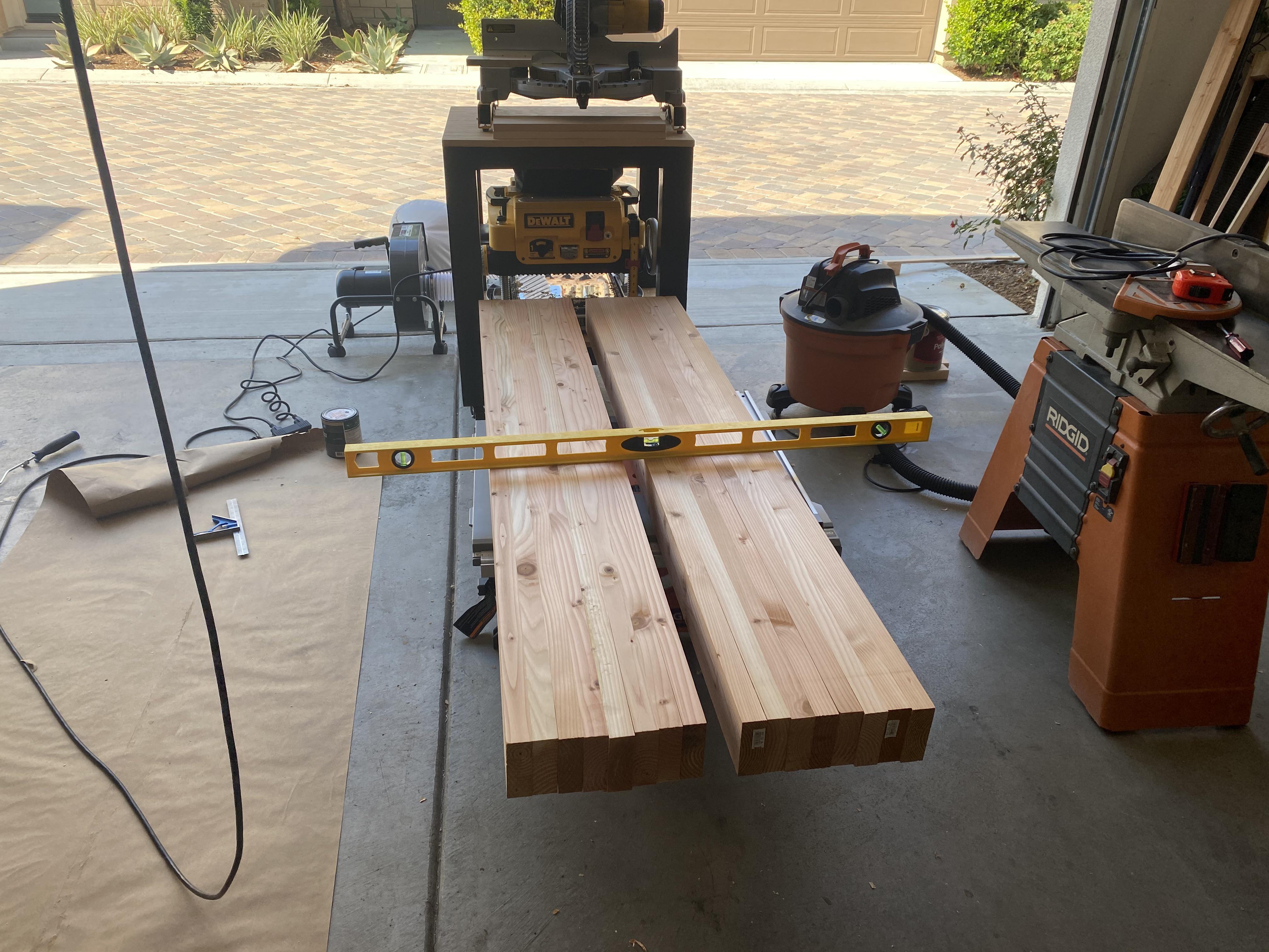 Planed to final thickness. What’s everyone’s for