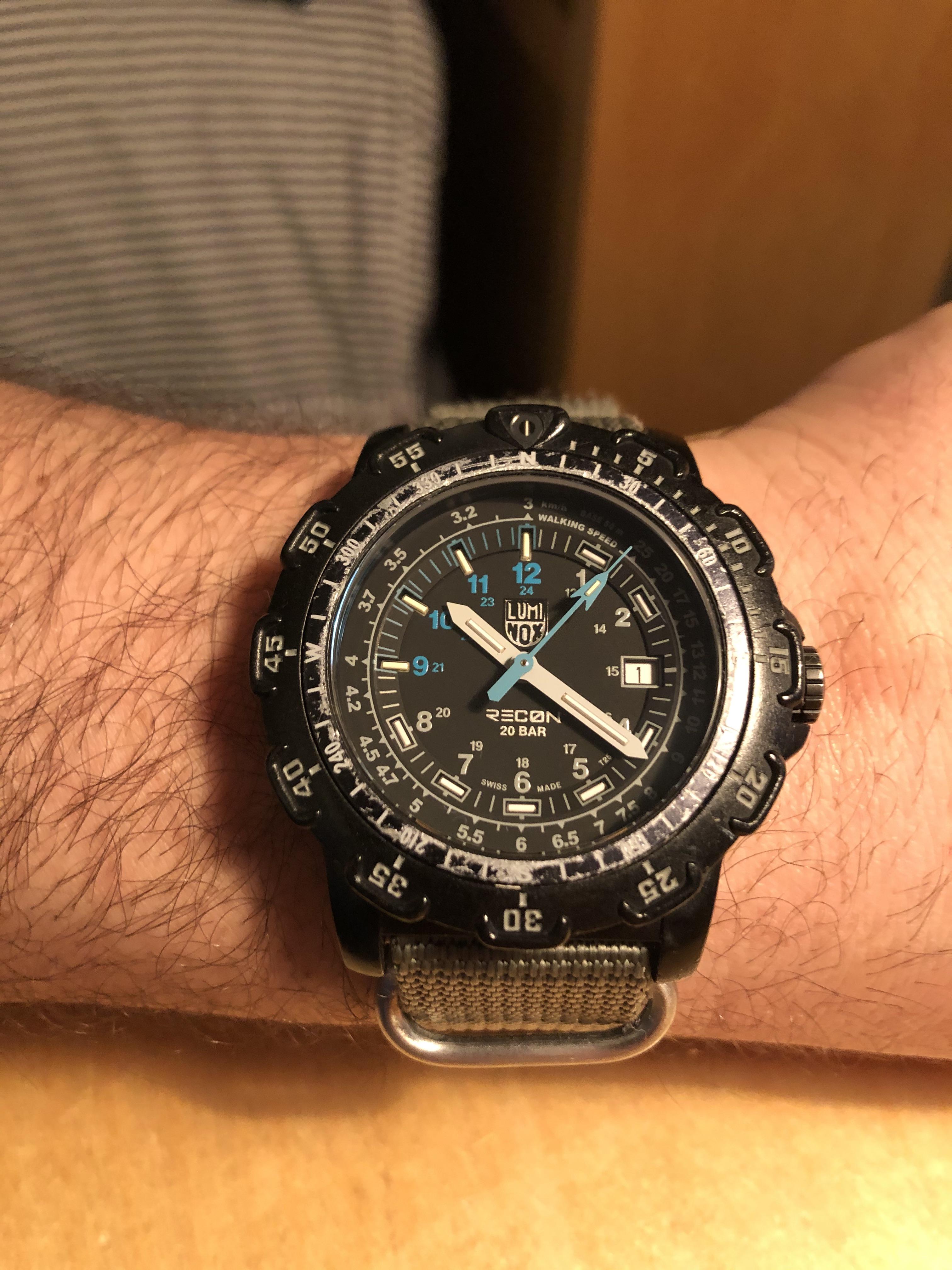 [Luminox] The always glowing watch that can take a beating! r/Watches