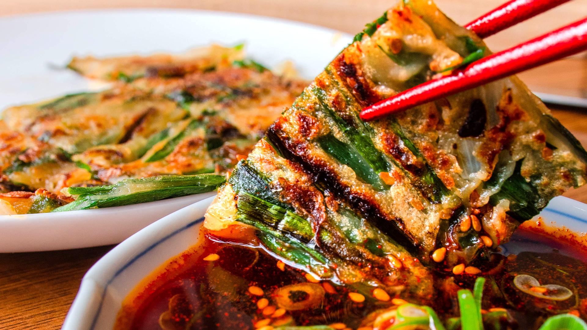 Homemade Crispy Korean Vegetable Pancake r/recipes