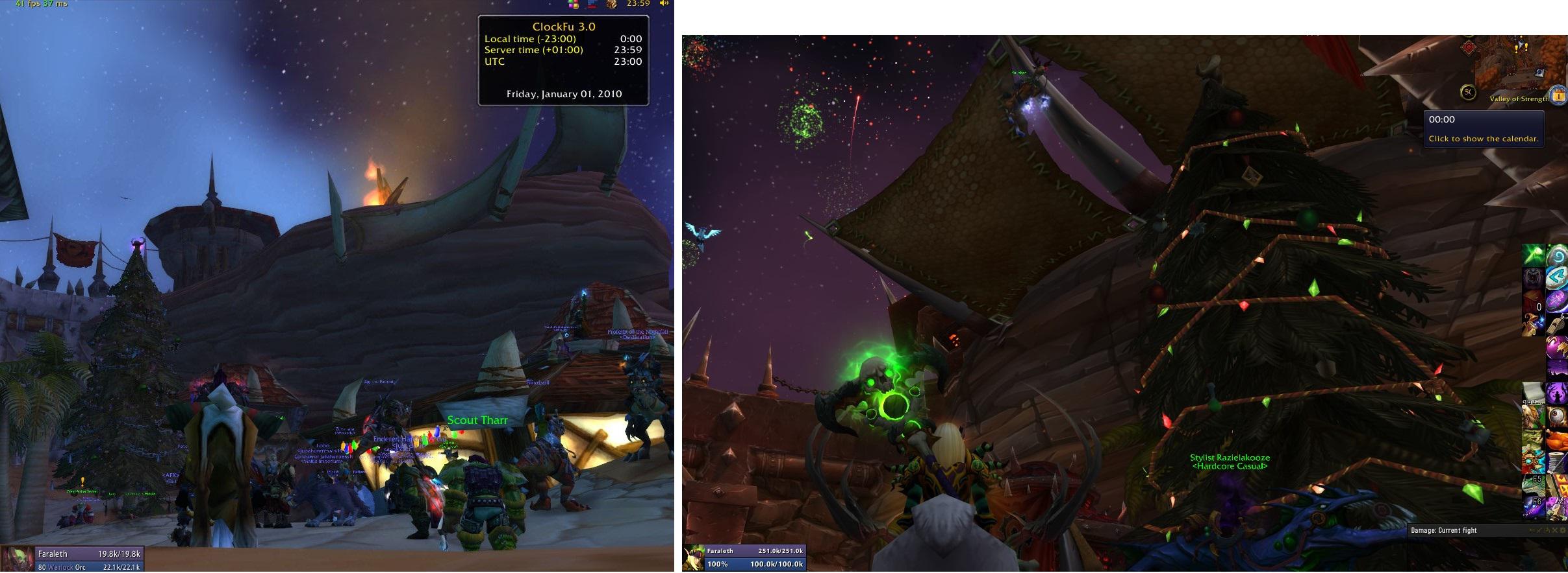 10 years challenge wow