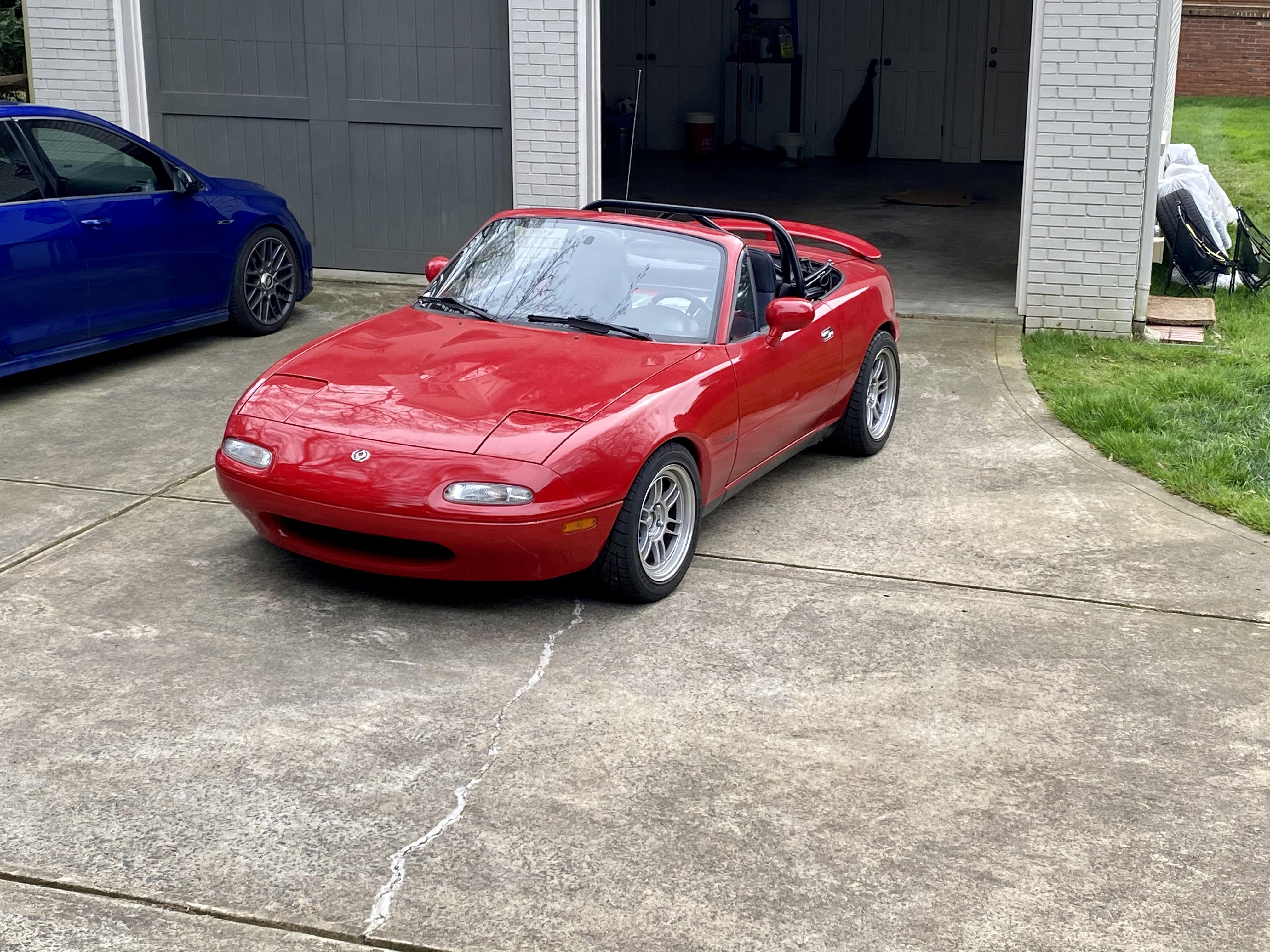 Been in here for a while but never posted my car, 97 Miata with a k24a2
