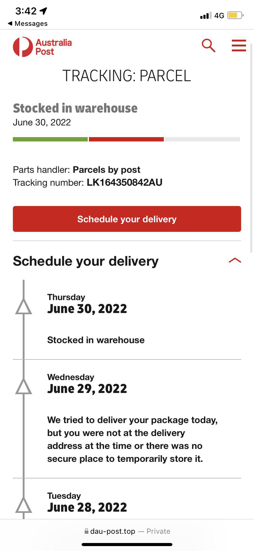 Can I just collect it from my local post office or do I have to pay for