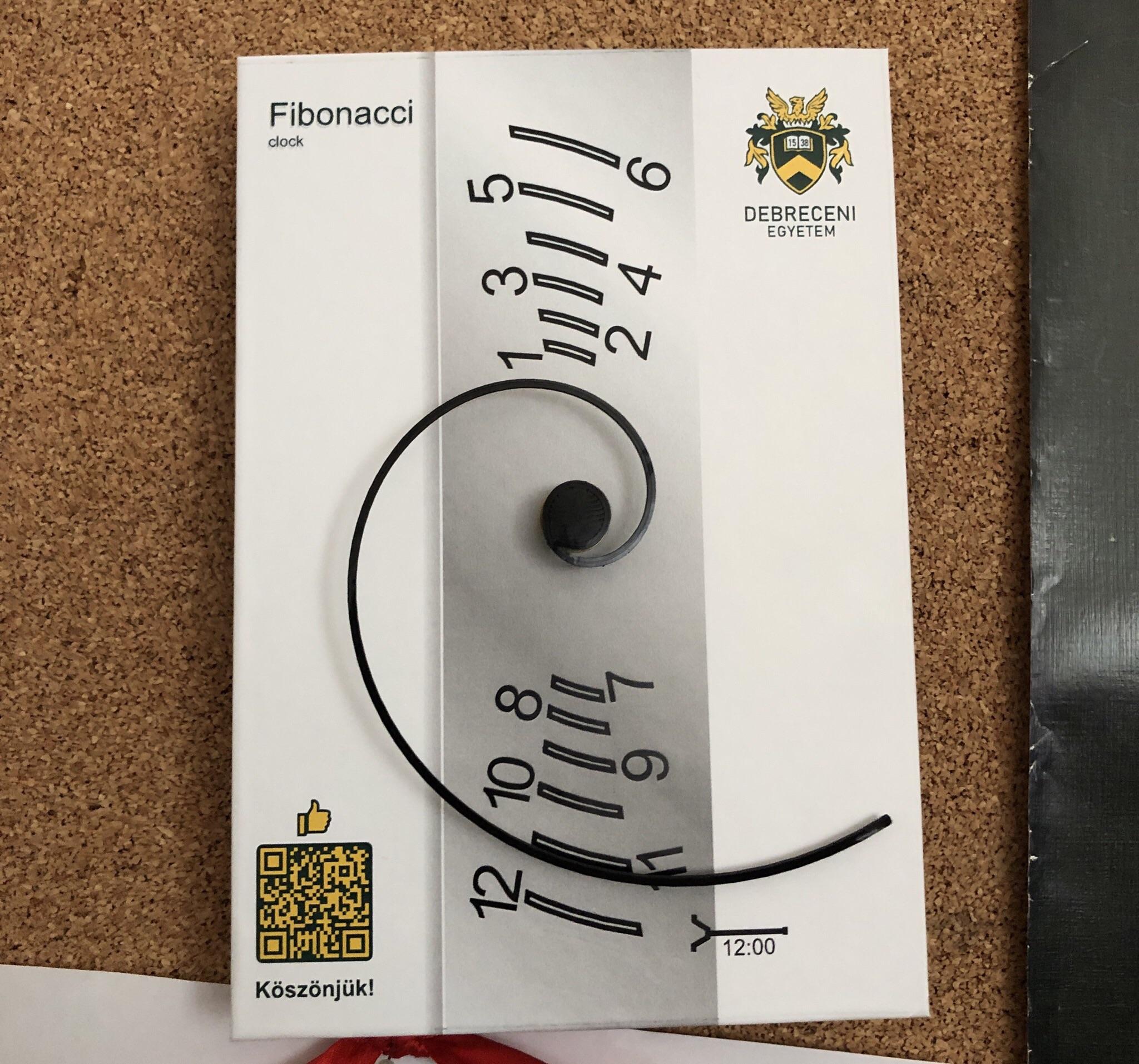 This Fibonacci clock r/mildlyinteresting