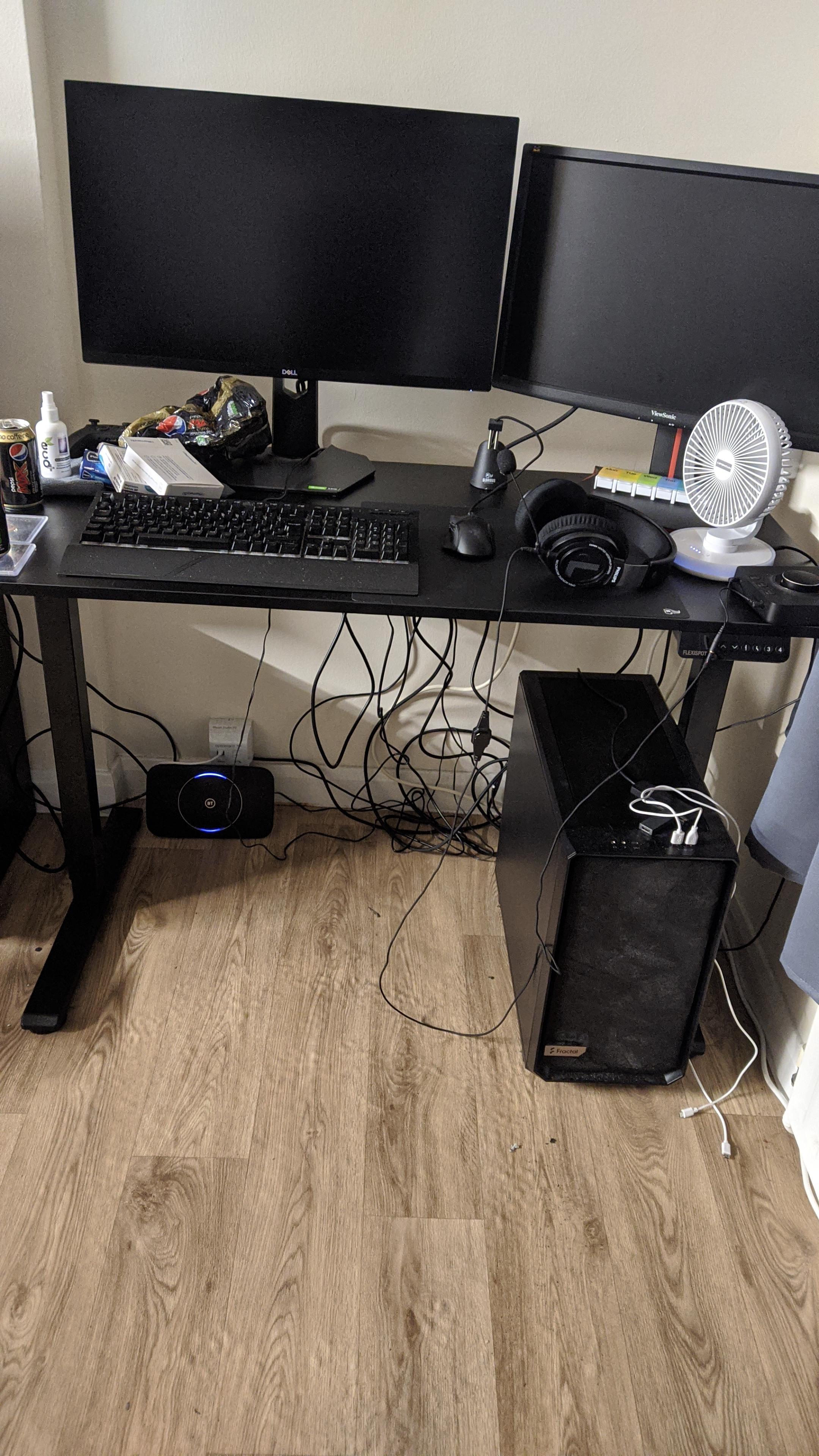 I just got my first standing desk, what's the cheapest/easiest way to