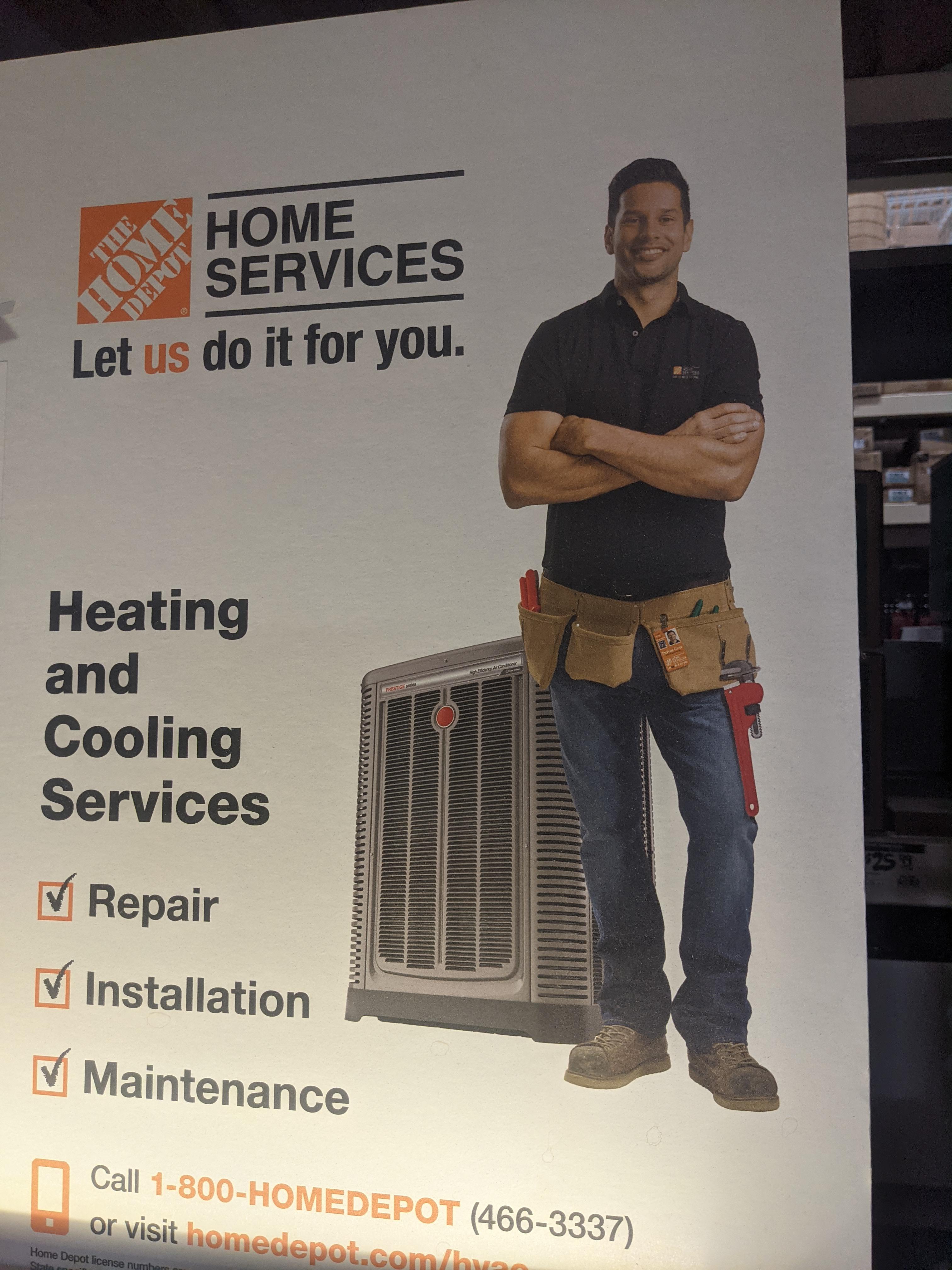 Pov you called Home Depot for some AC service and a mofo shows up with