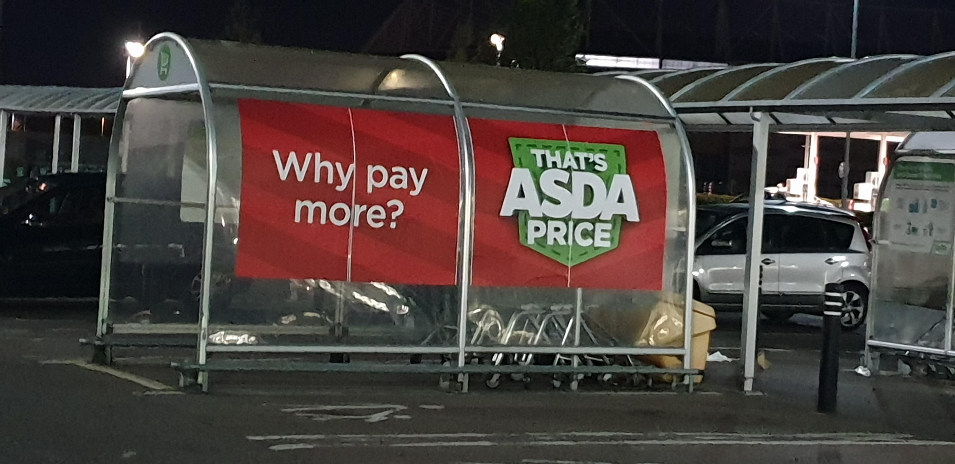 Pay more because it's Asda's price? r/CrappyDesign