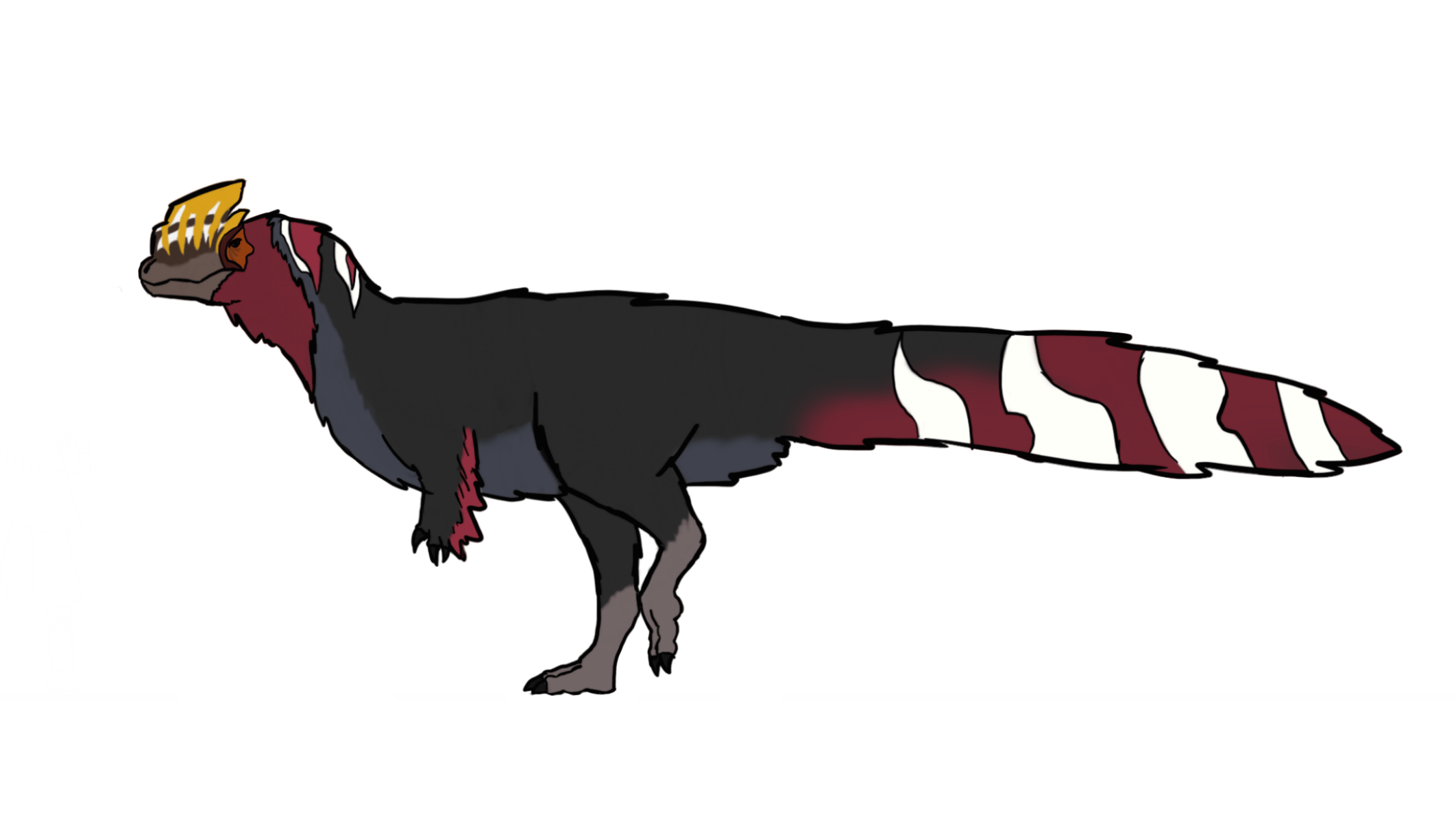 I think its likely that dilo had fluff, i mean idk how war fluff