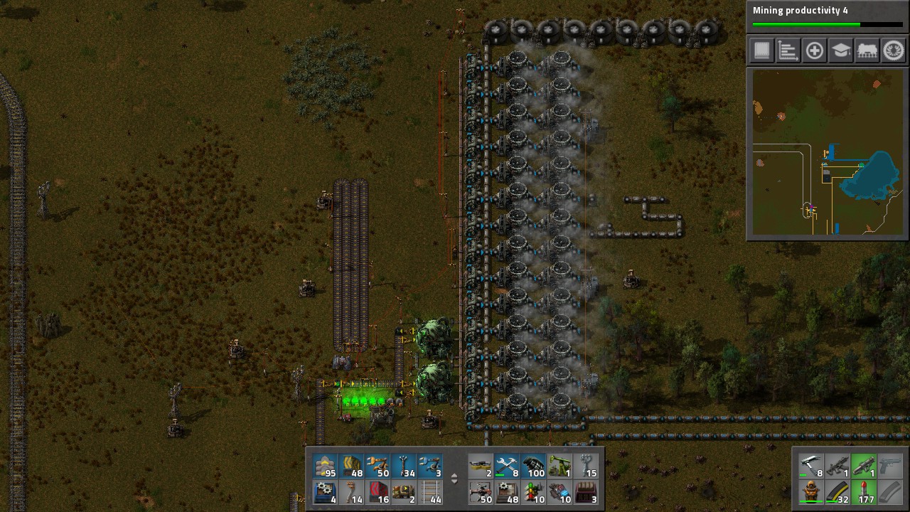 2 reactor setup complete! r/factorio