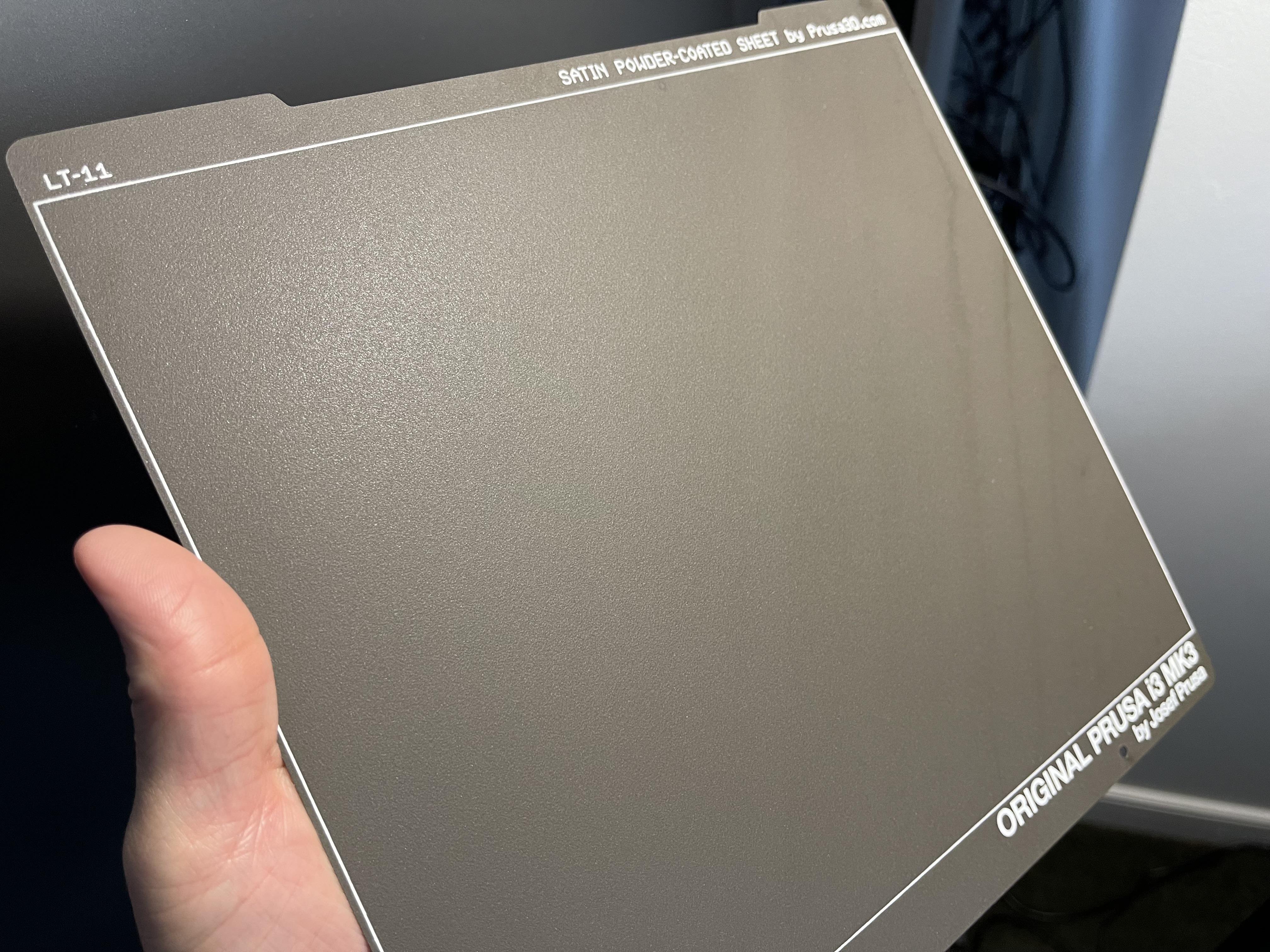 Black Friday Satin sheet came yesterday, but has some odd streaks on