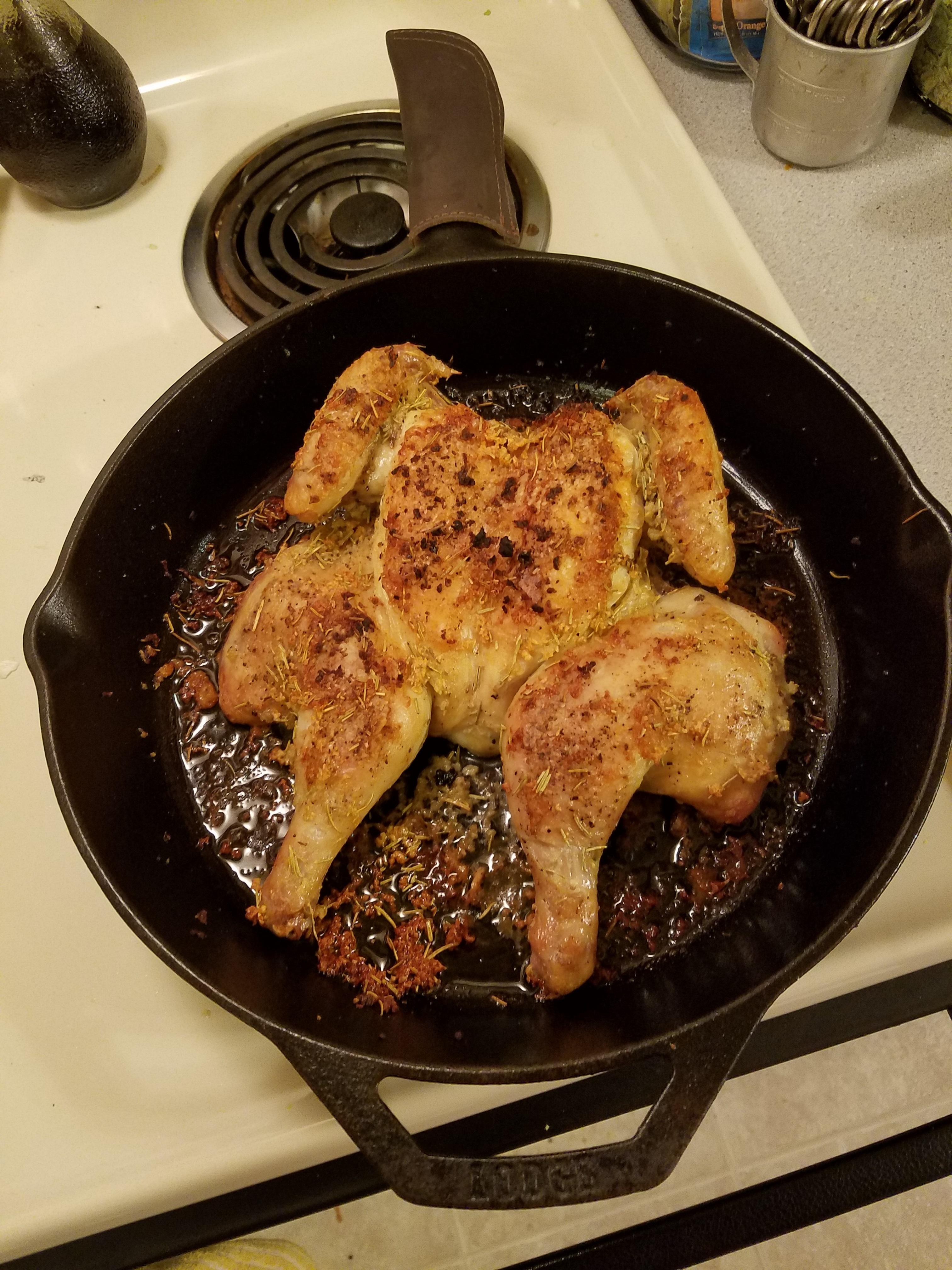 Skillet Roasted Chicken America's Test Kitchen at Nicole Thompson blog