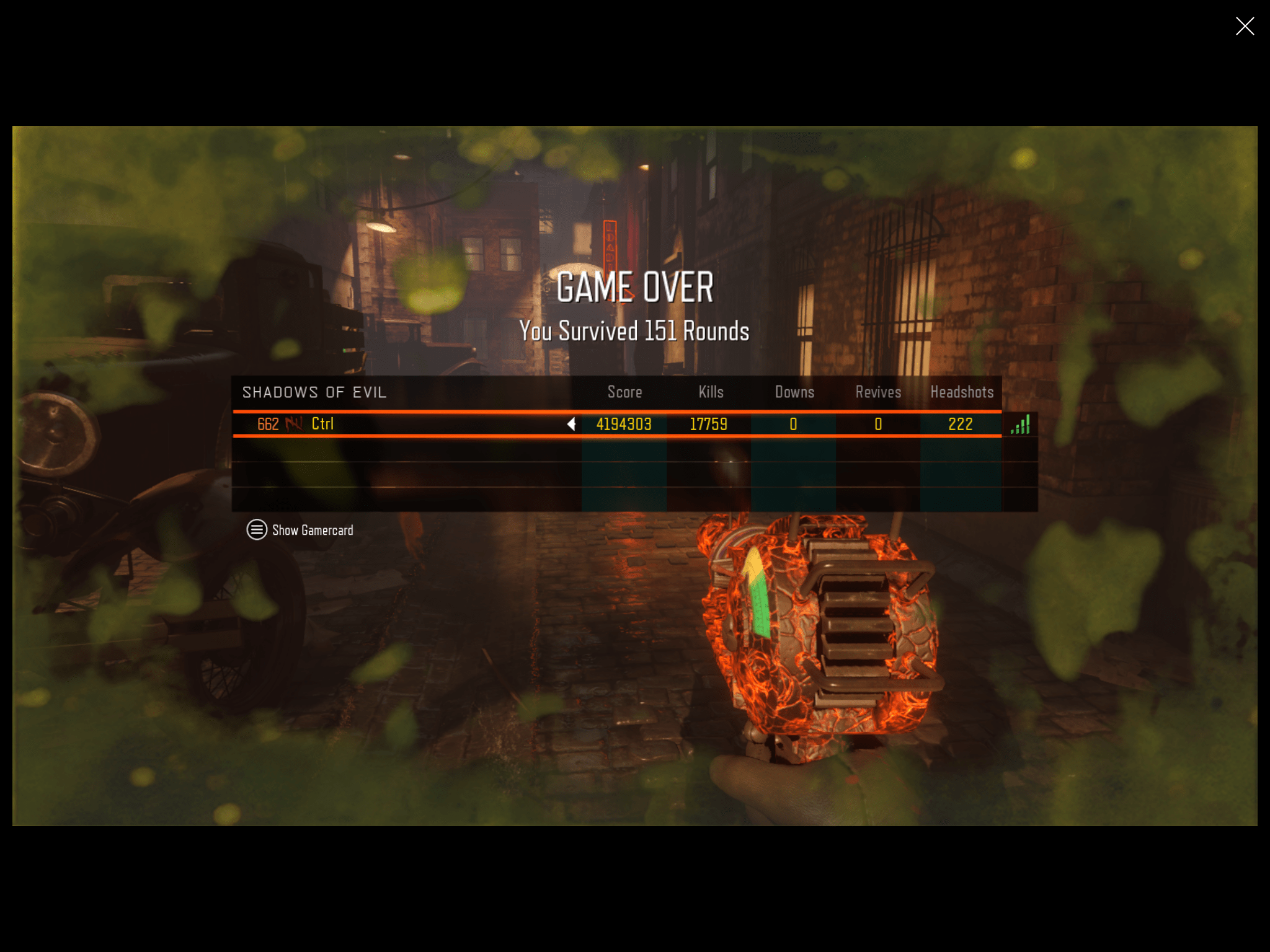 So I got my highest round ever today D + Flawless CODZombies