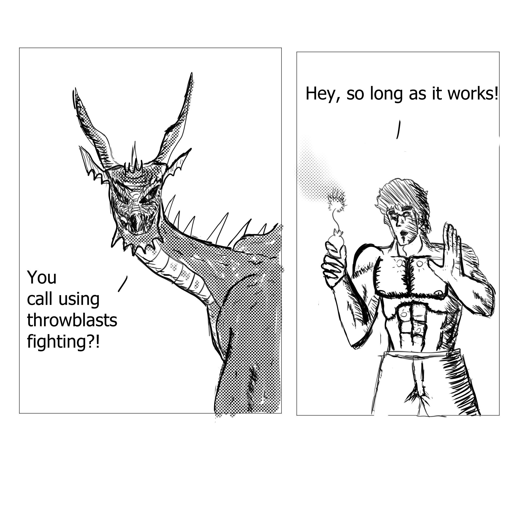 Here's my second attempt at a dragon's dogma gag comic. r/DragonsDogma