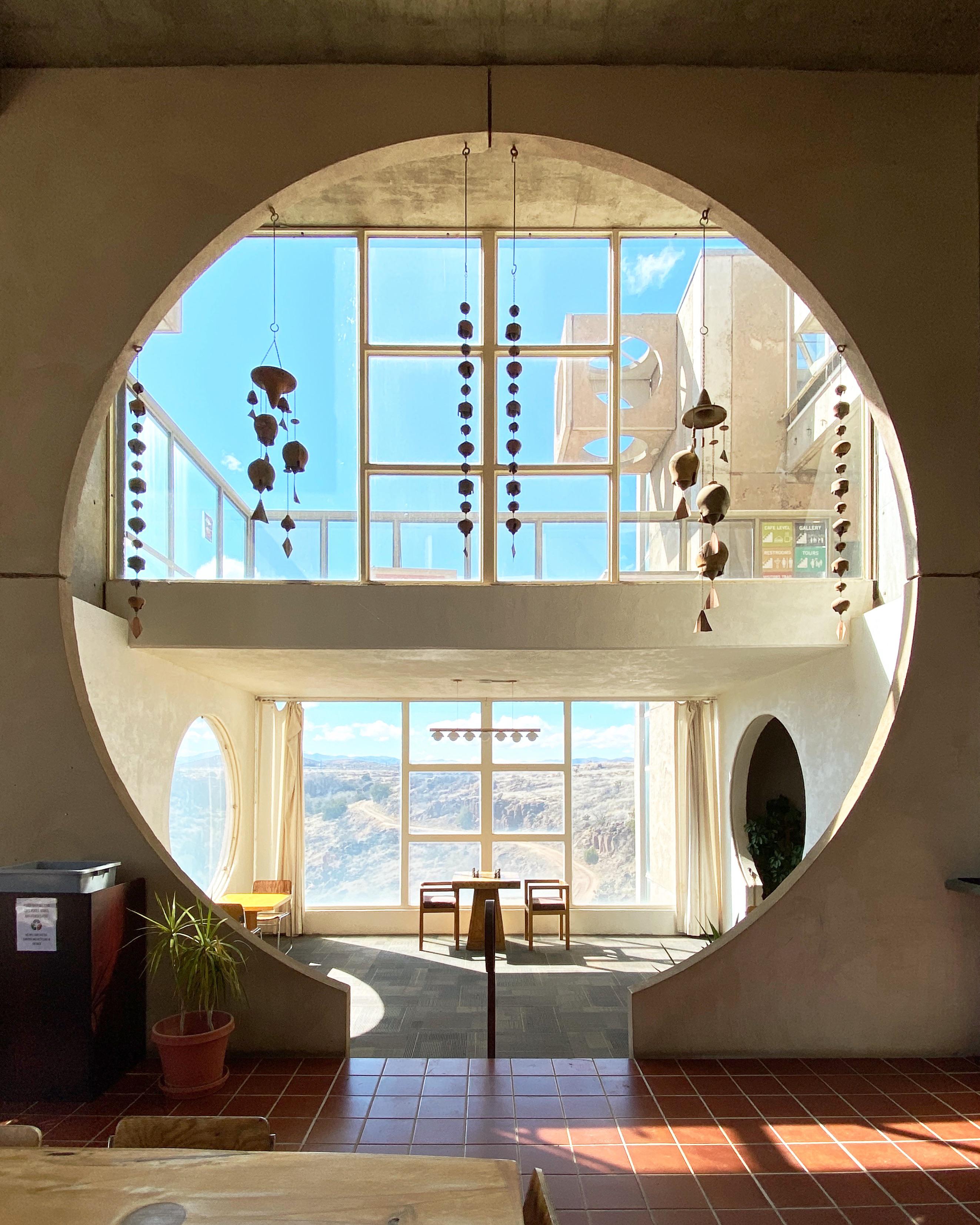 Framed view at Arcosanti, AZ (OC) r/architecture