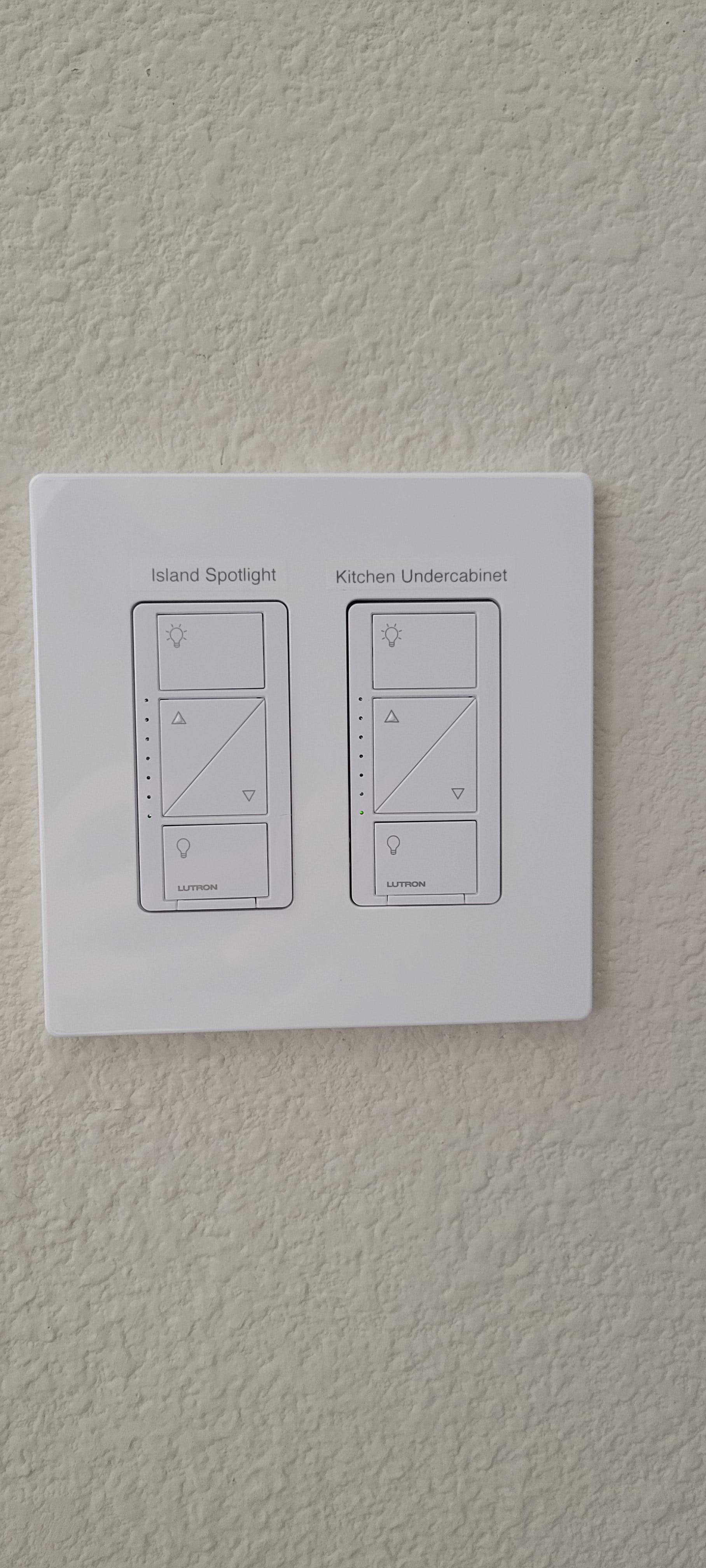 Custom Claro engraving....on the cheap r/Lutron