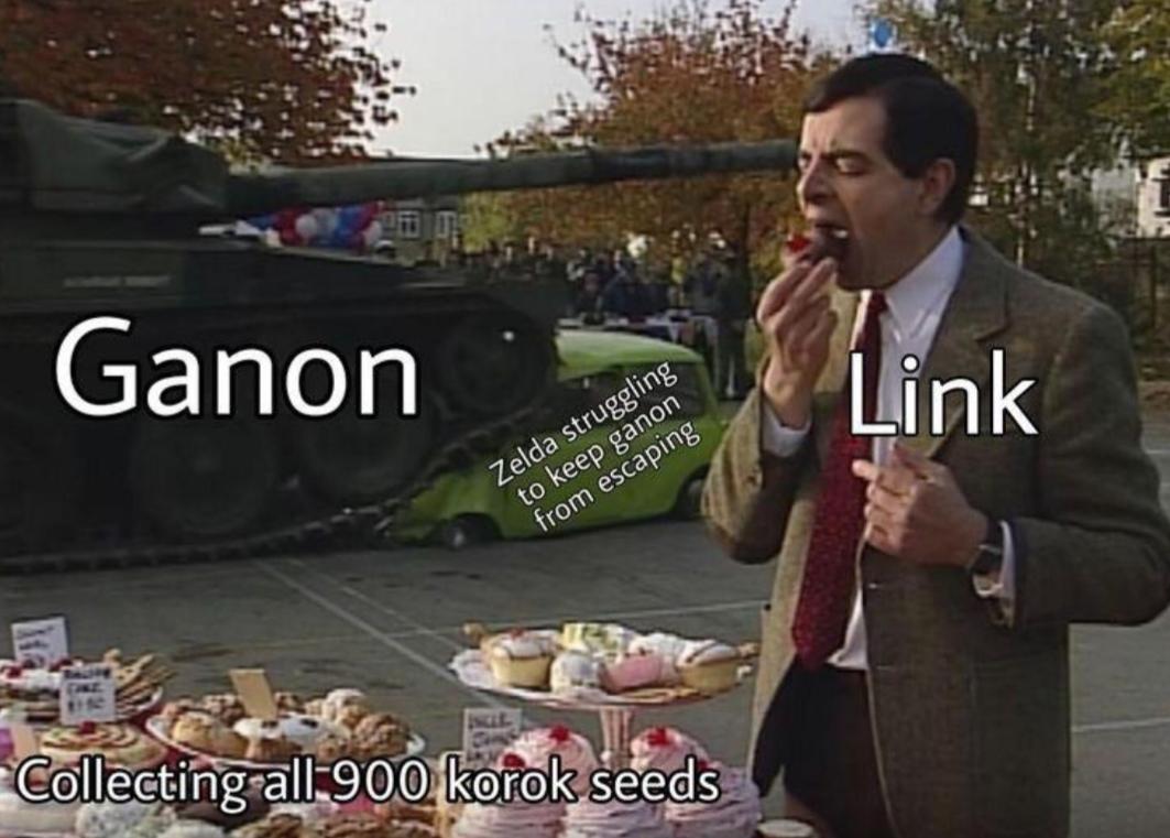 [BoTW] All that for a golden poop r/zelda