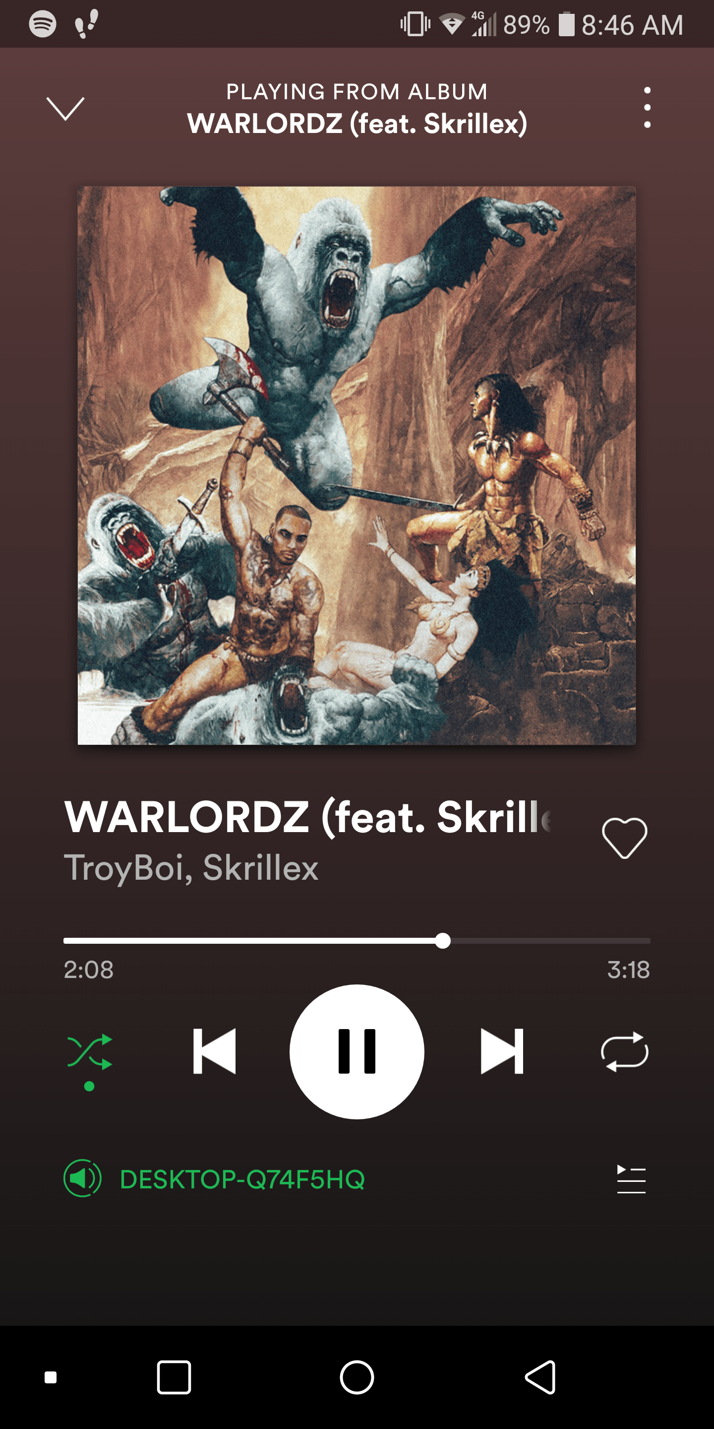 Listening to the new song from New Zealand. You guys are in for a treat