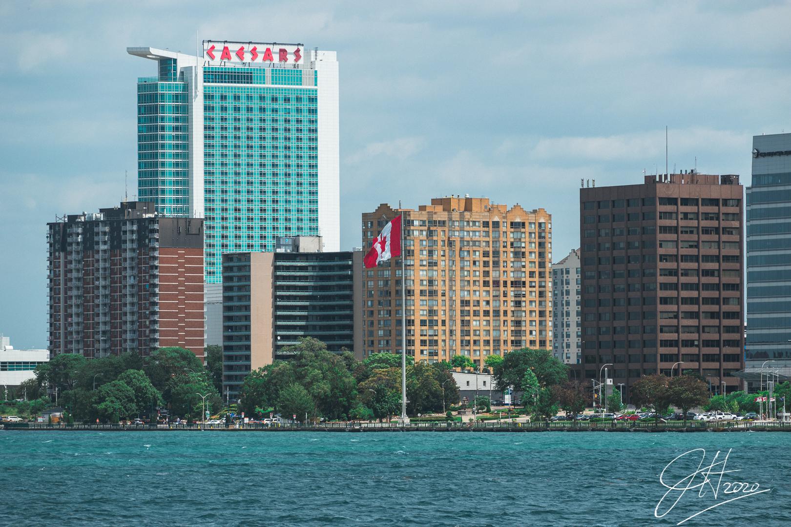 Detroit looking to Downtown Windsor Summer 2019. Wishing you the best