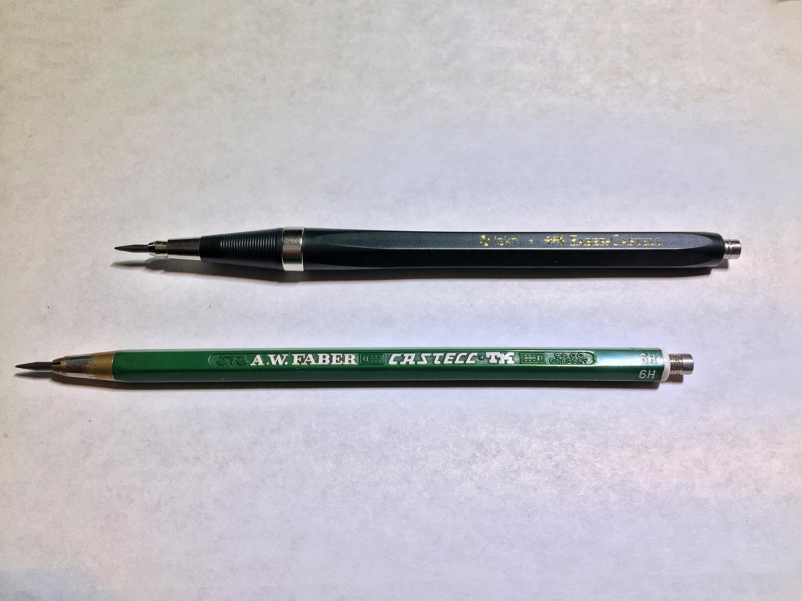 From oldest to newest Faber TK lead holders r/mechanicalpencils