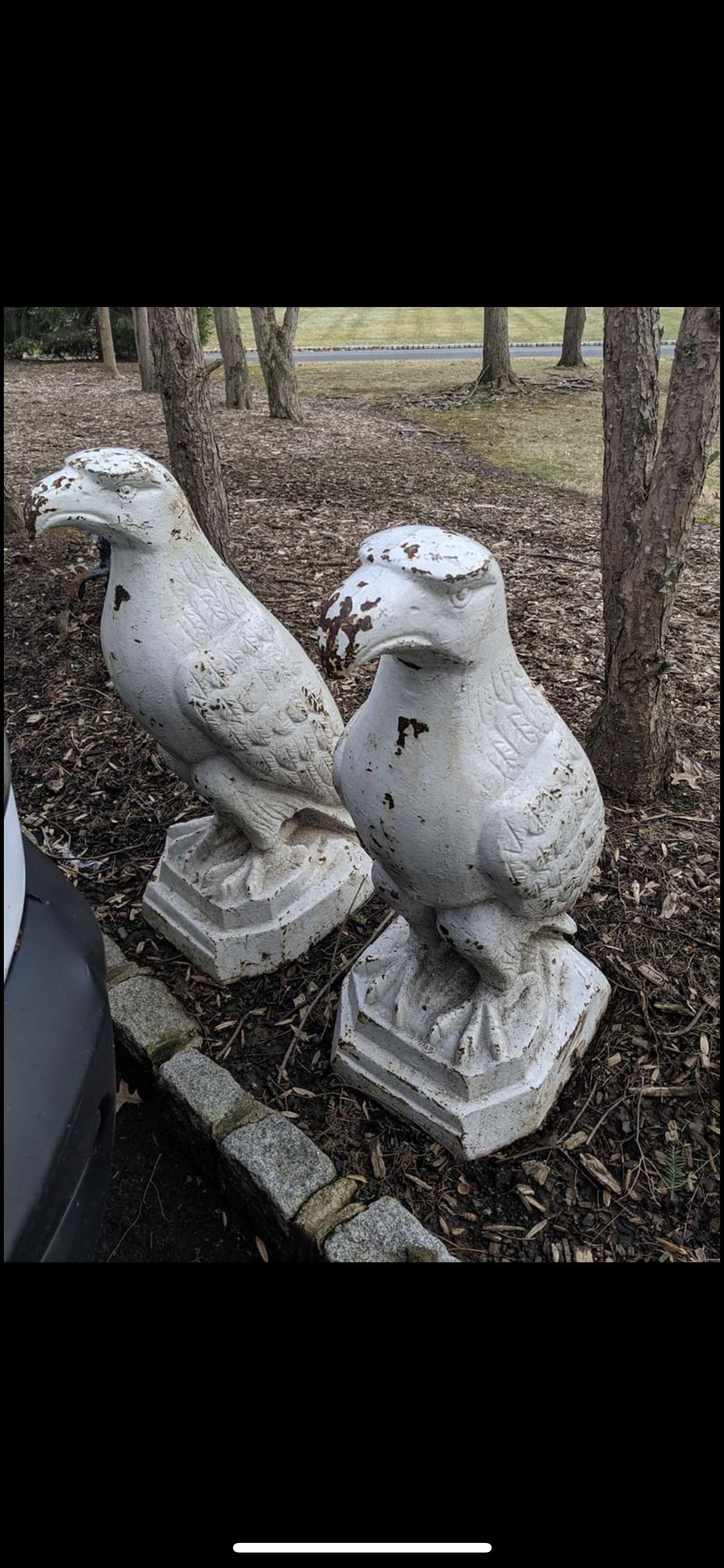 White Eagle Gas Station? I acquired these cast iron 31” tall eagles and