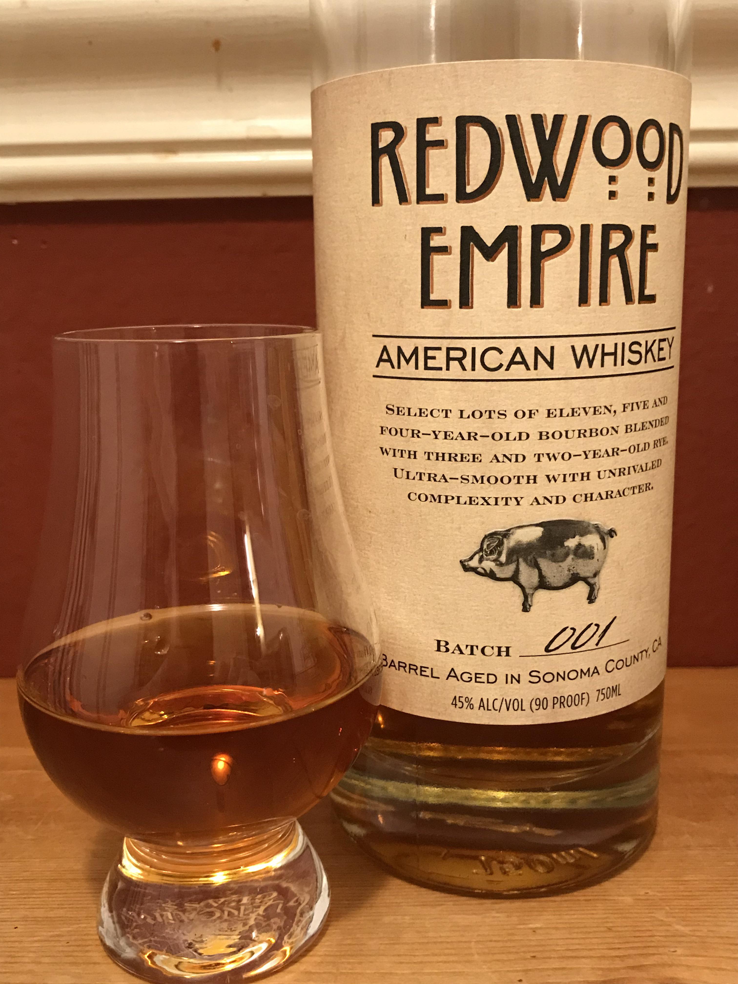 Review 55 Redwood Empire American Whiskey Batch 001 r/bourbon