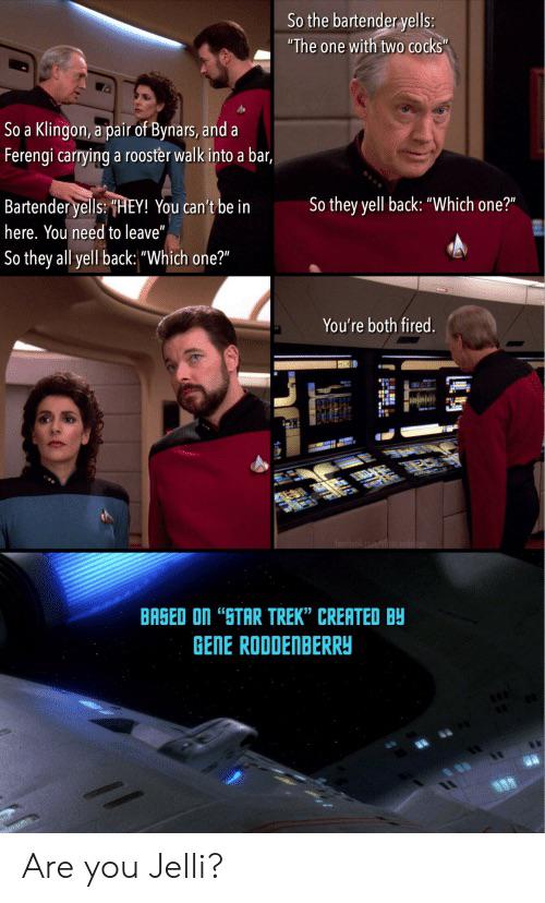 Next, on... “Starrr Trek Jellico...” r/greatestgen