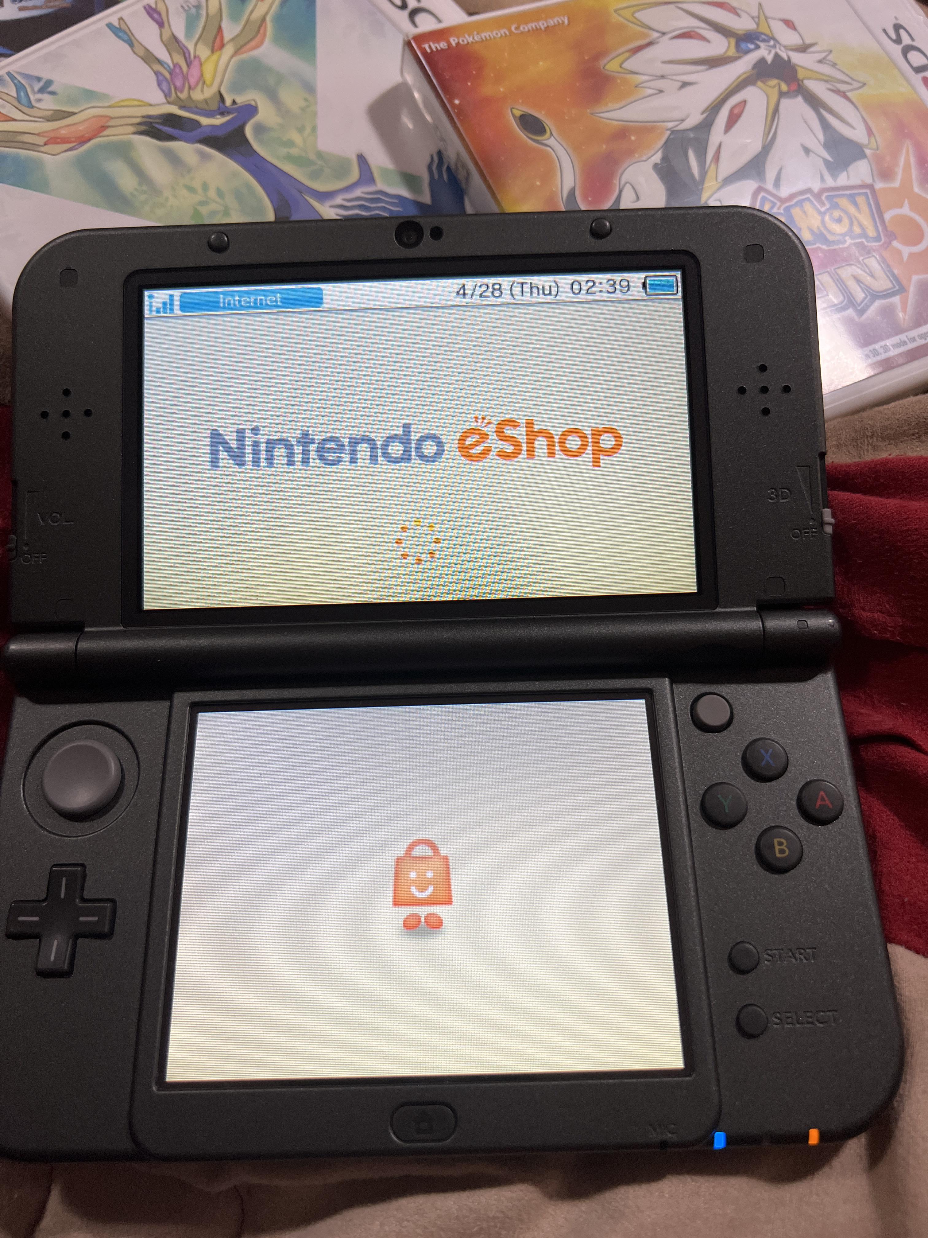 Nintendo won’t load on my 3ds XL. Any suggestions? r/3DS