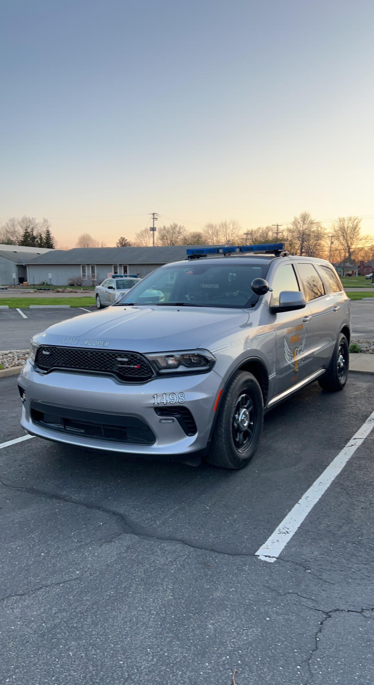 Ohio State Highway Patrol new Dodge Durango. This one is being used by