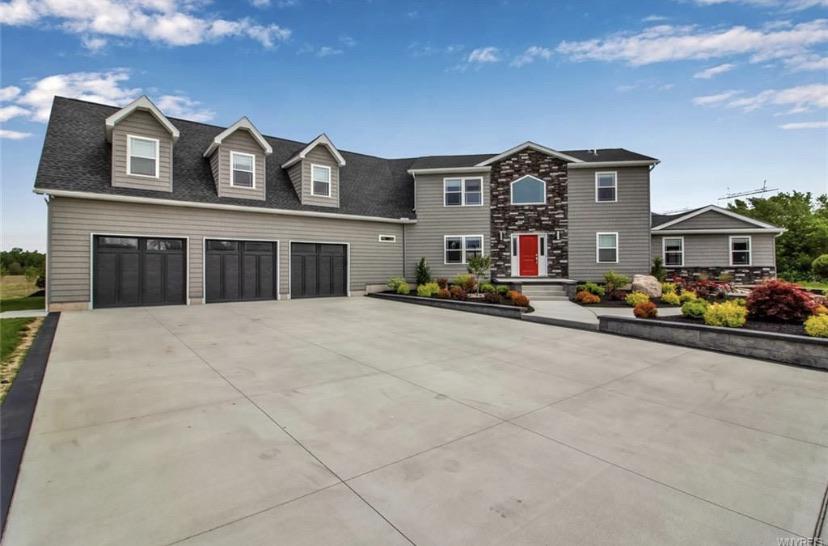 750k will get you this beautiful two story garage in Lockport, NY