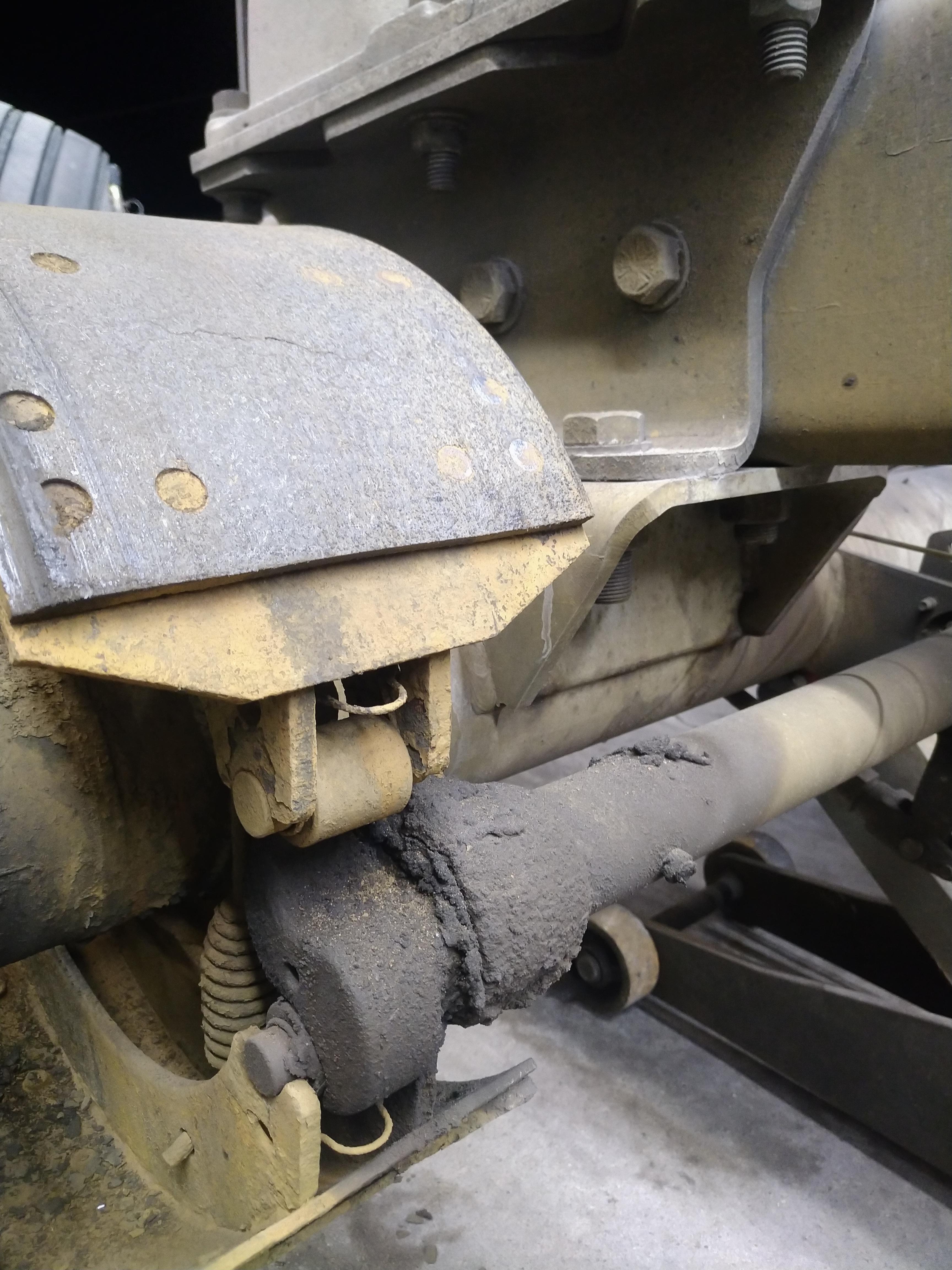 What does it mean when brakes are "cammed over"?