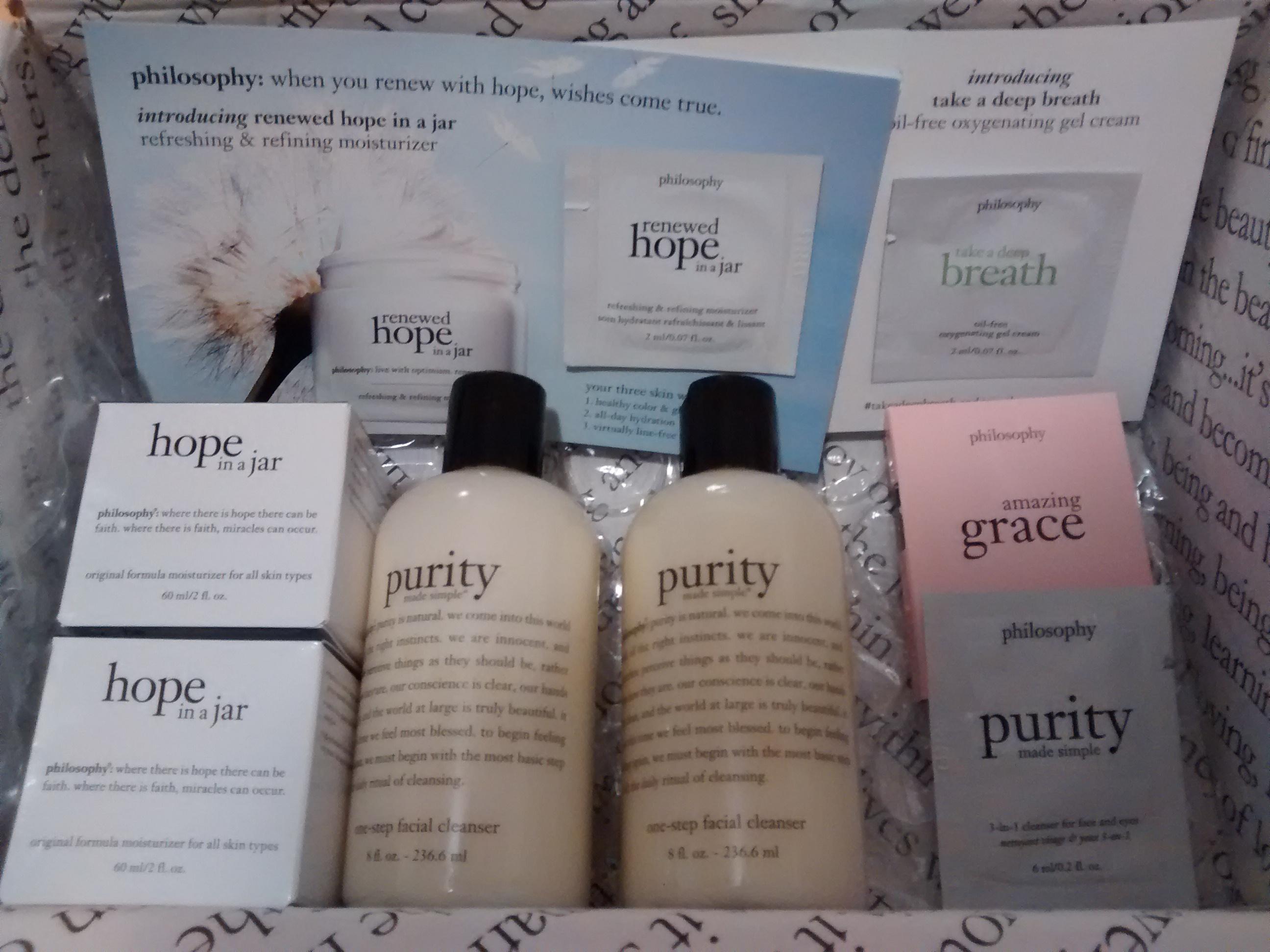 [Haul] My Recent Philosophy Purchase From Their Anniversary BOGO Sale