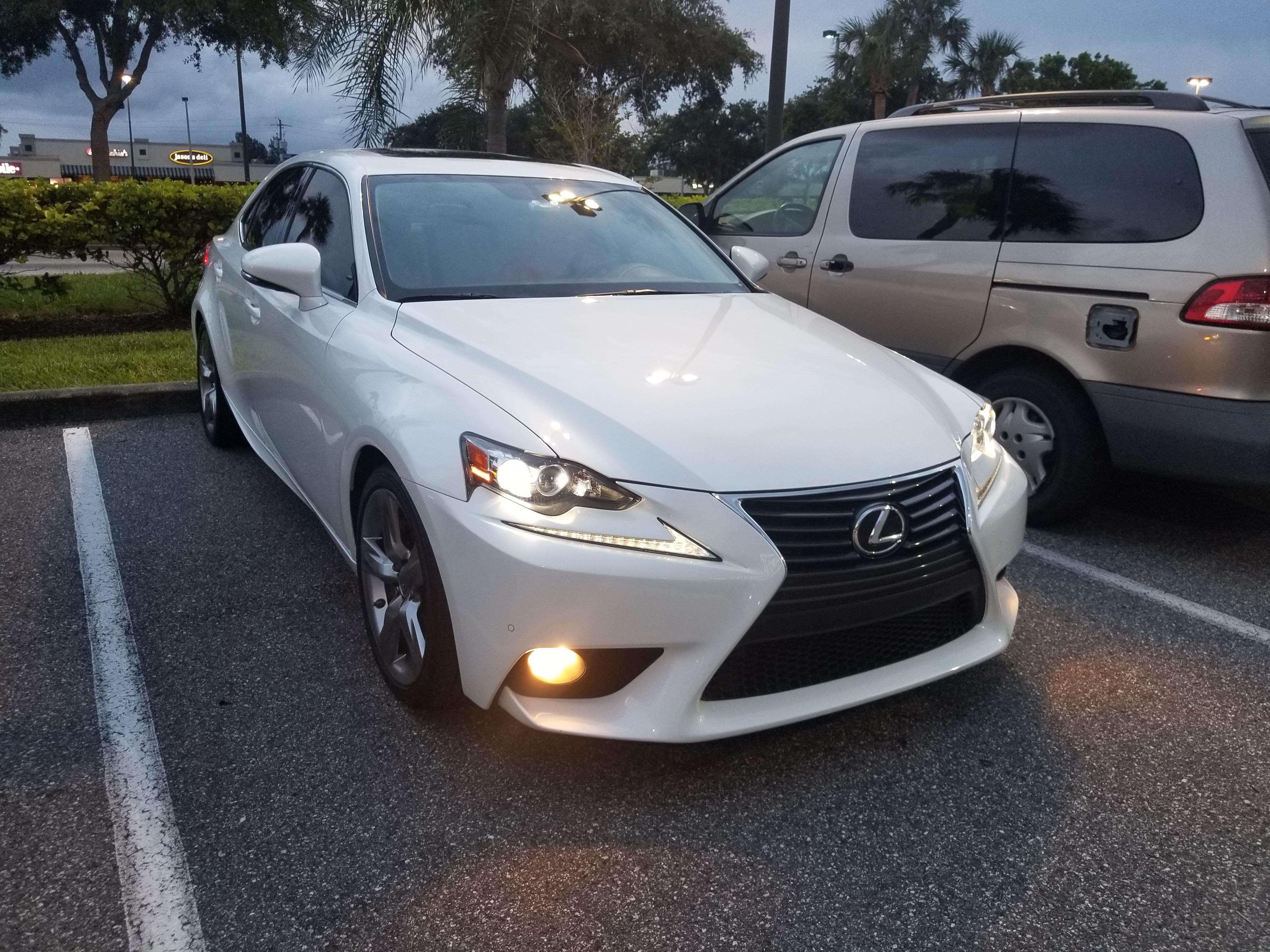 Just joined the club, 2014 IS350. Things a blast. Definitely looking to