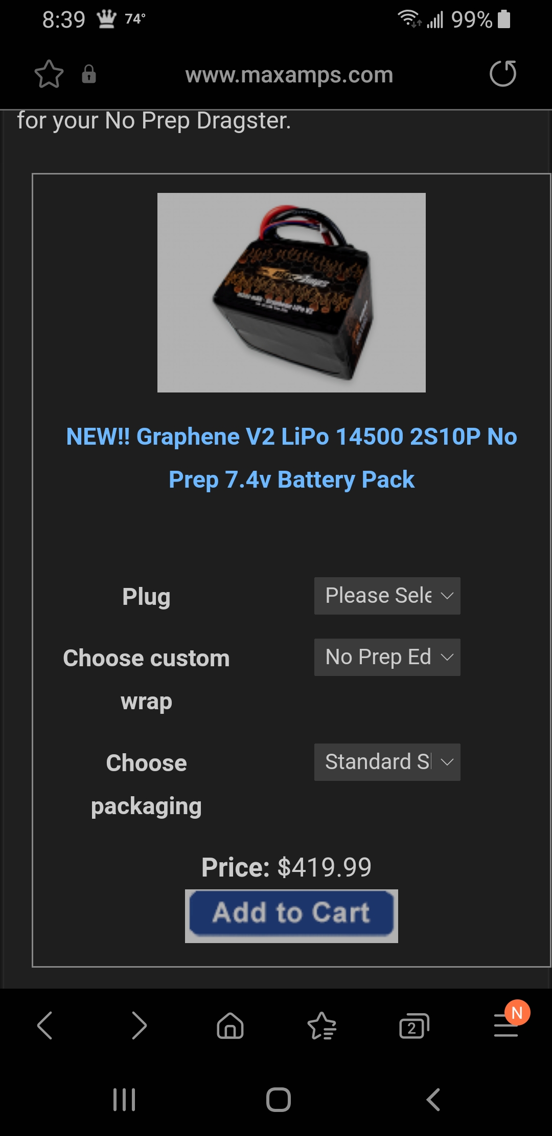 These no prep 2s batteries are getting insane . 2S10P . r/rccars