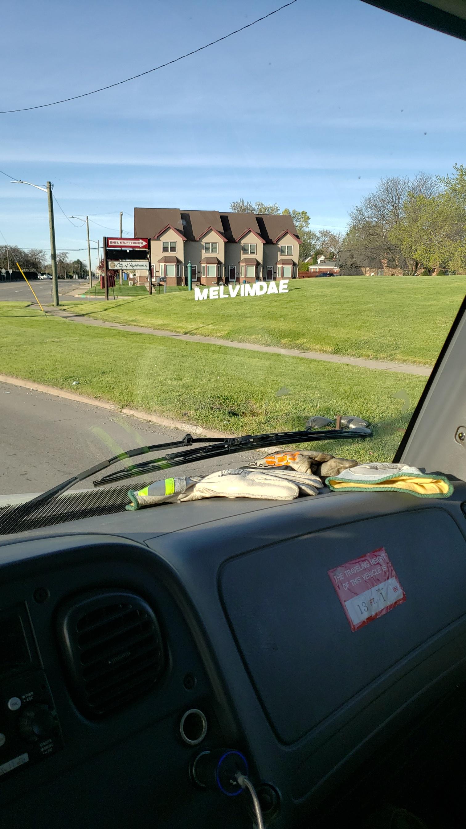 Melvindale sign r/Detroit