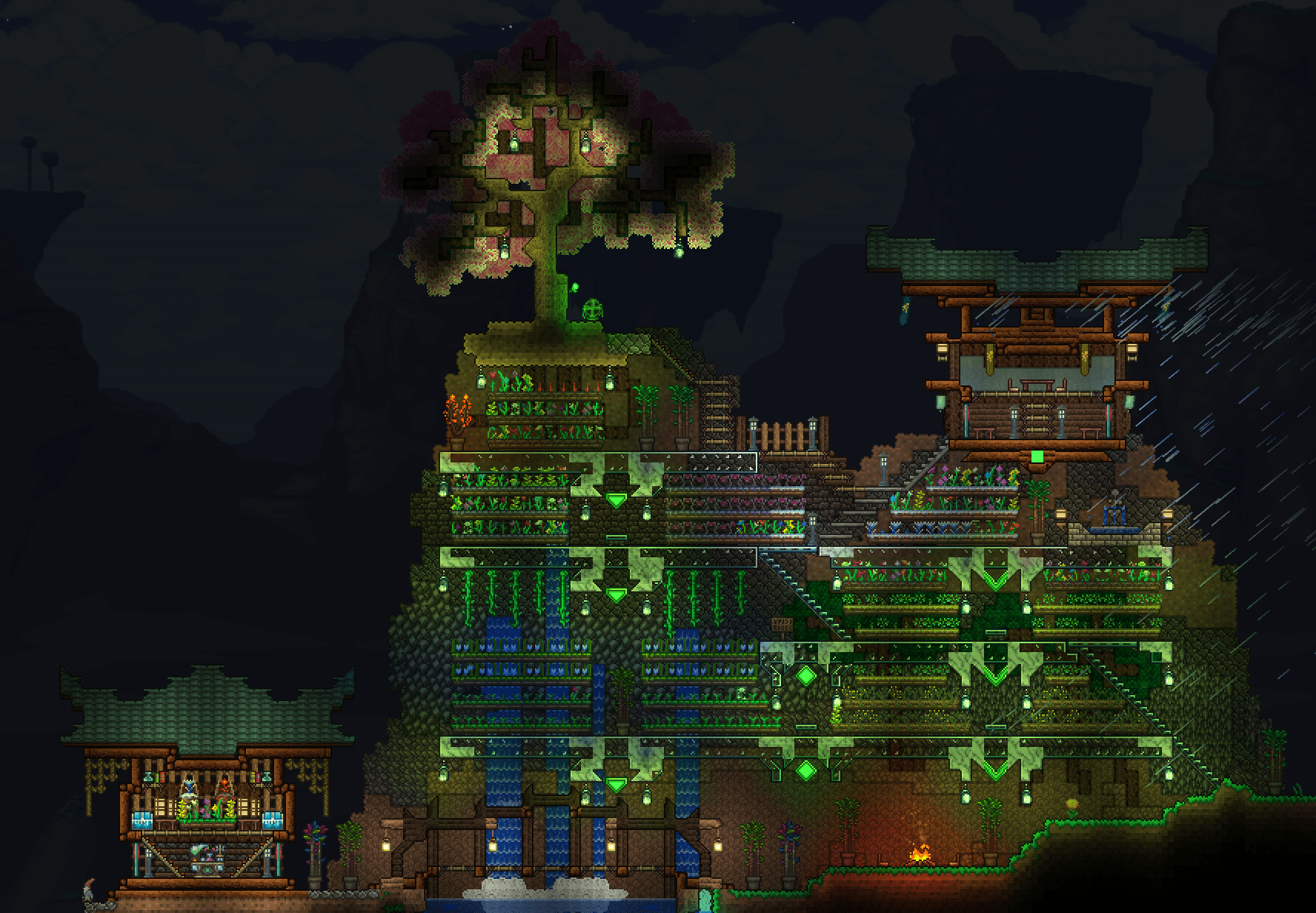 Hanging Gardens for Herbs r/Terraria