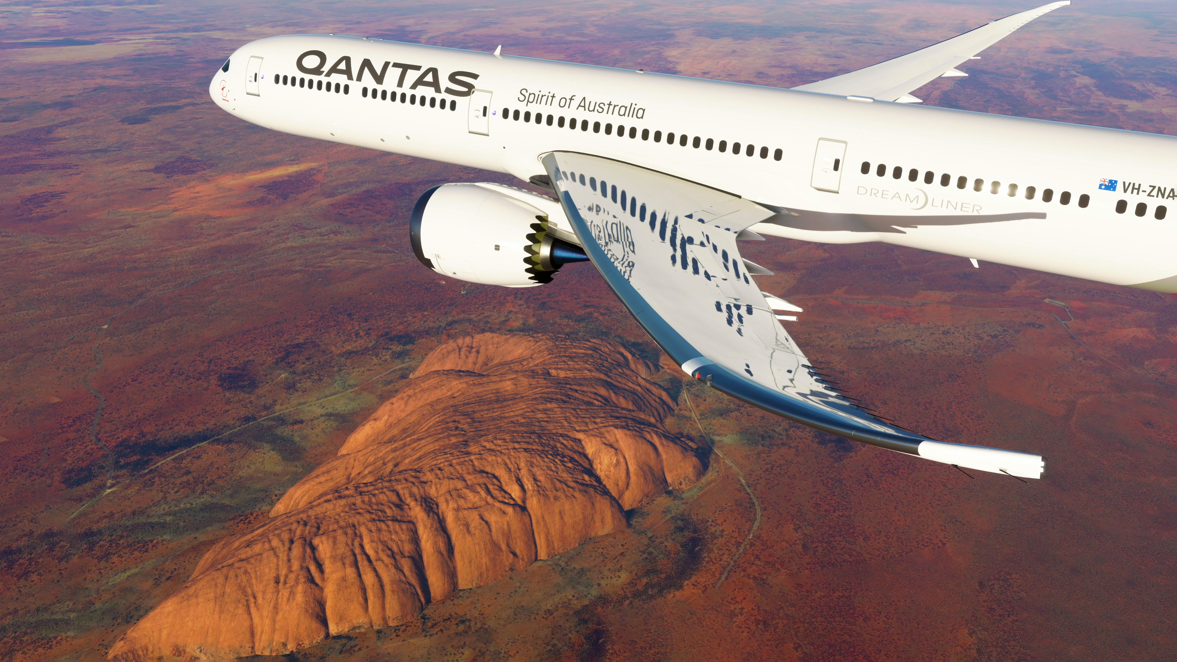 Decided to take the scenic route past Uluru on my Qantas flight from