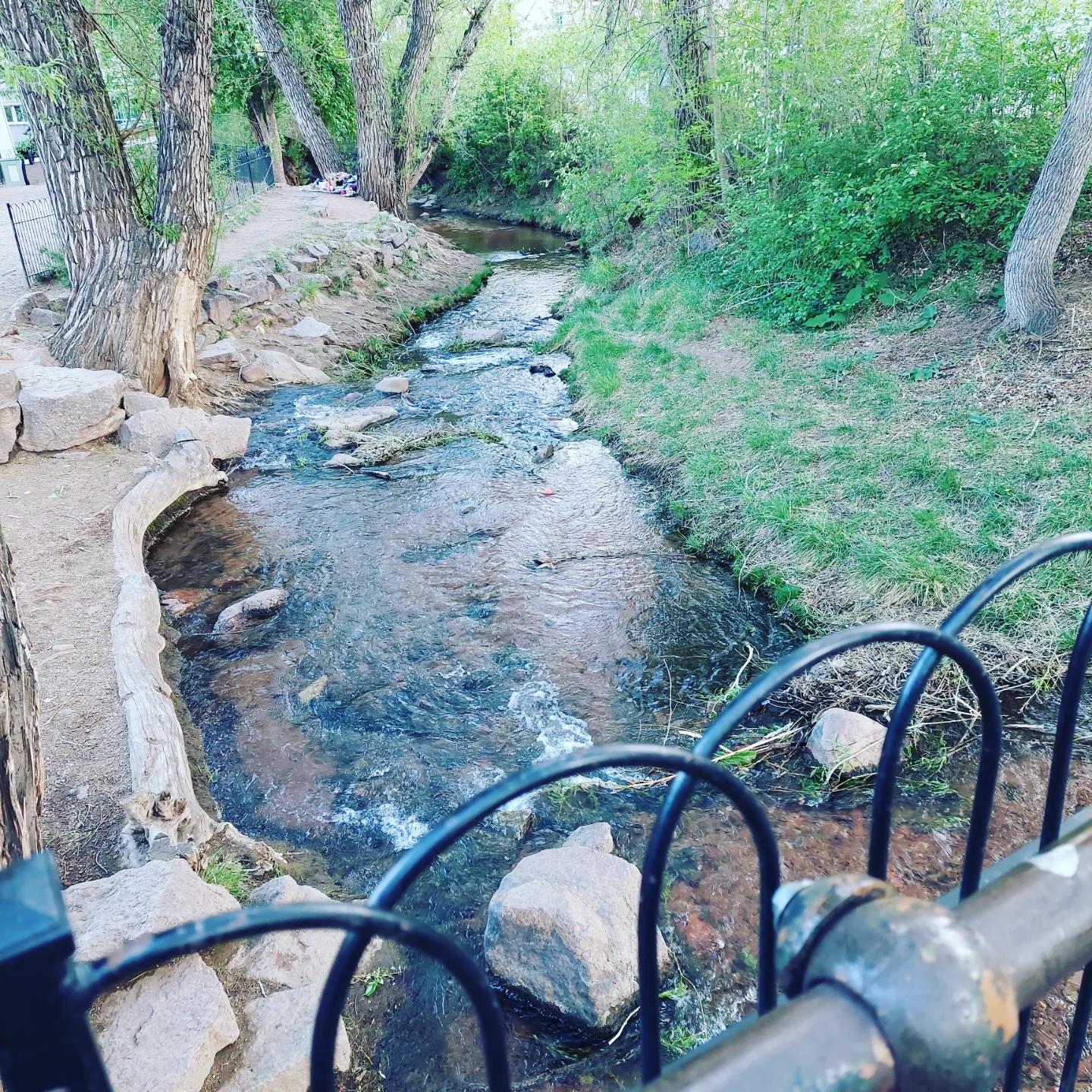 Soda Springs park in Manitou Springs r/Colorado