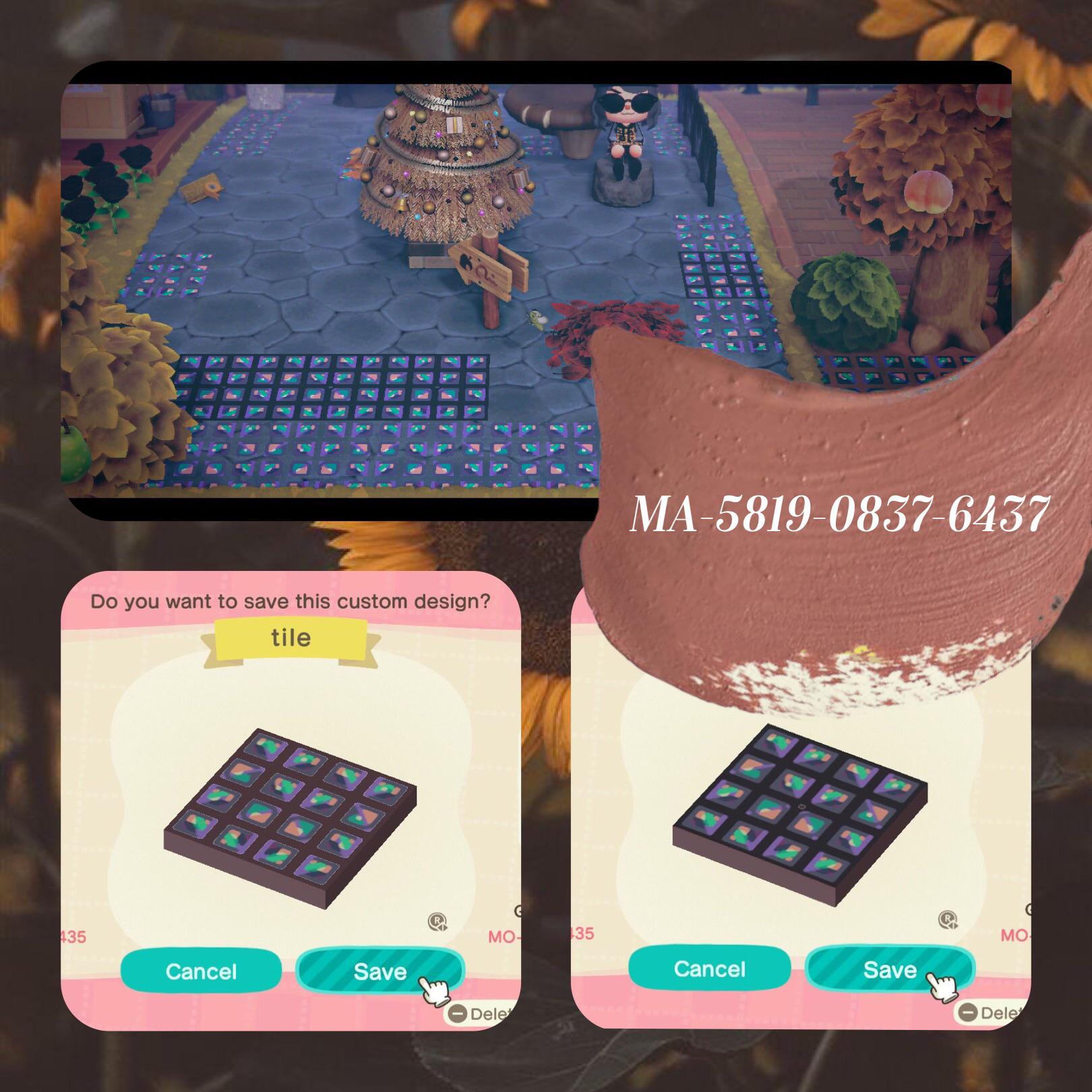 The first from a full set of tiles I’m making r/ACNHCustomDesigns