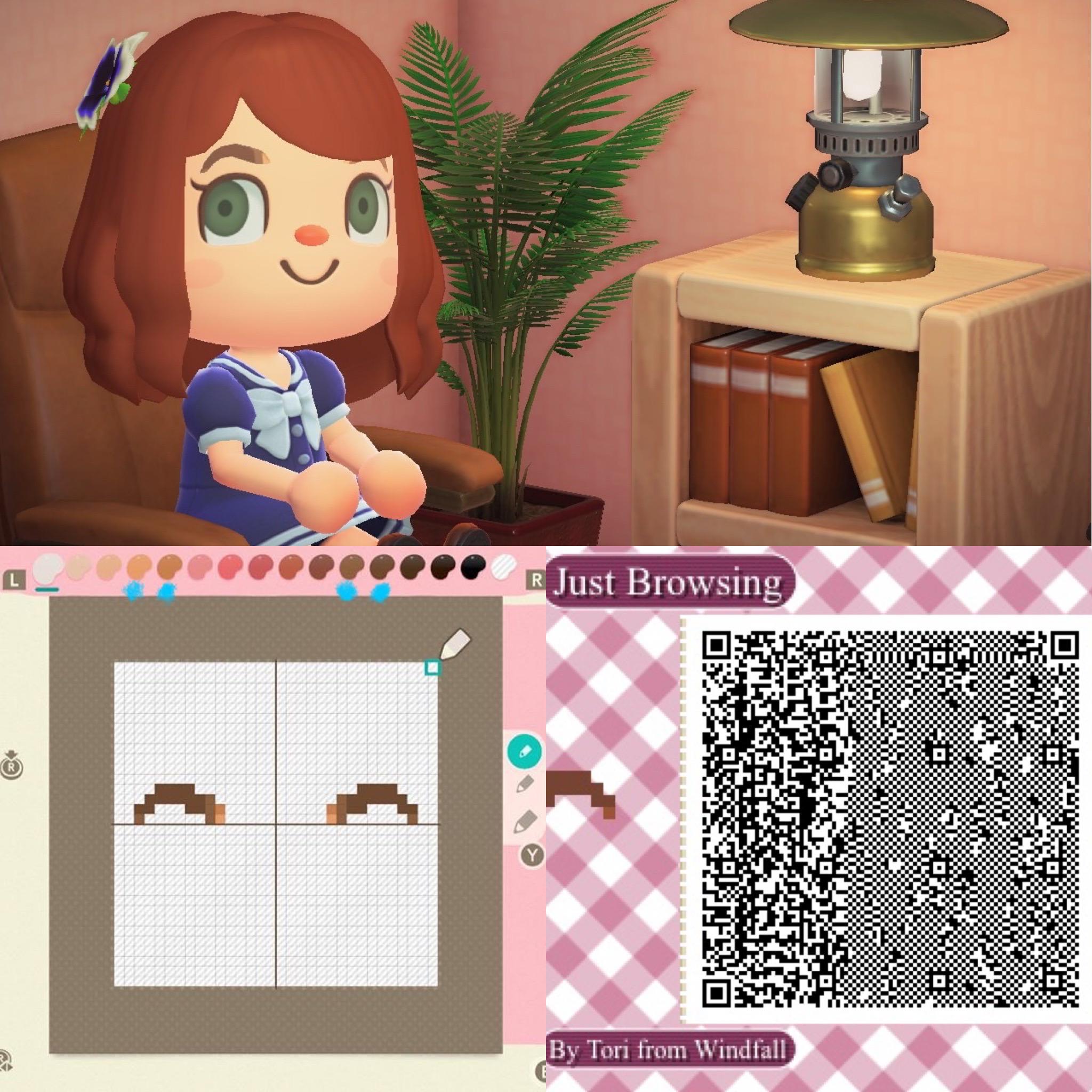 Hey ACNH friends... I made some eyebrows in custom designs if you