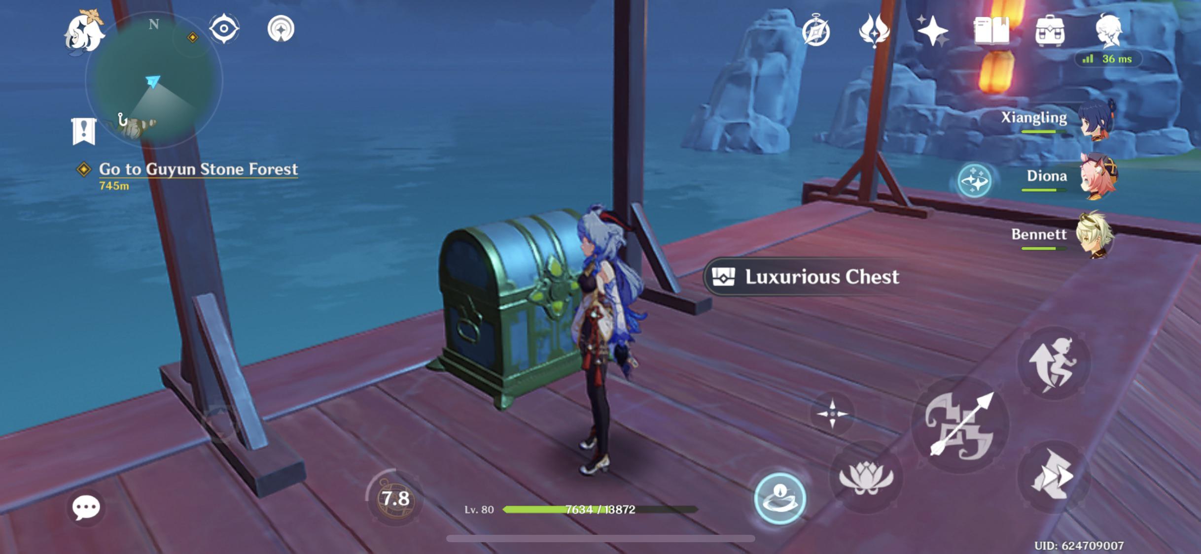 luxurious chest on the pearl galley ship in liyue harbor r