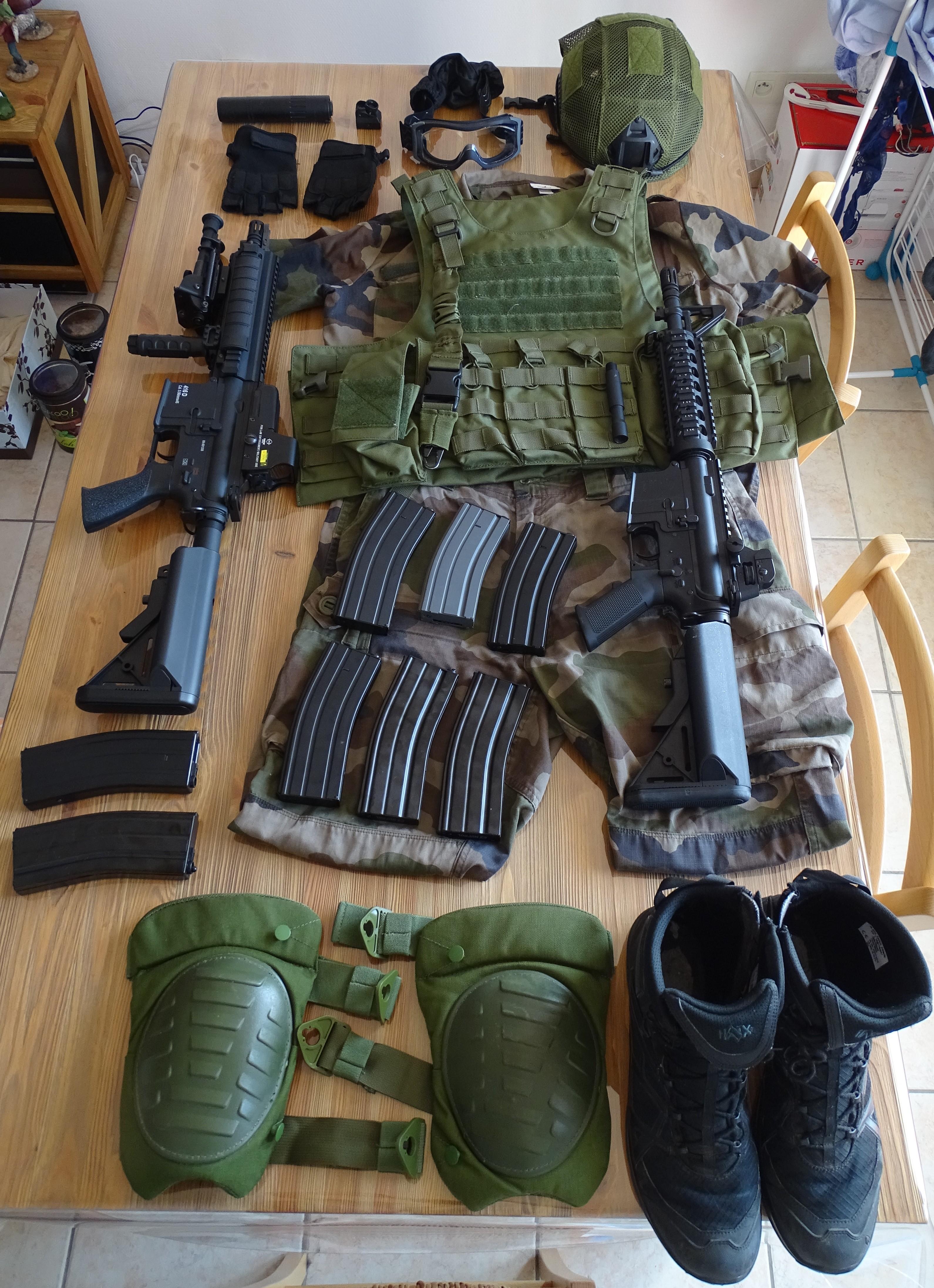 Hi r/airsoft, meet the loadout I used this summer for my comeback in