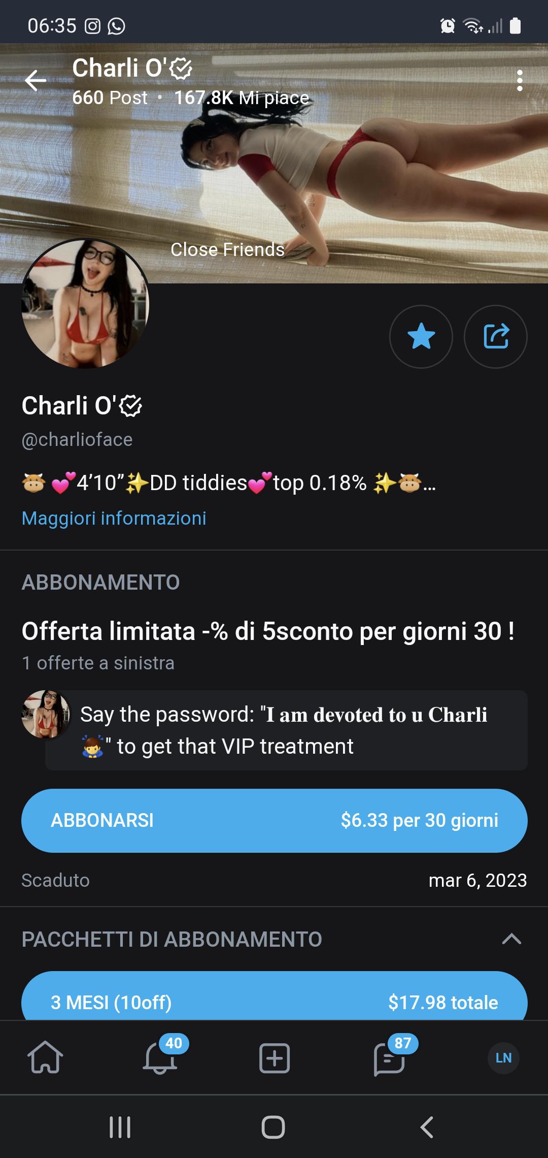 Charli O' : Solofun171