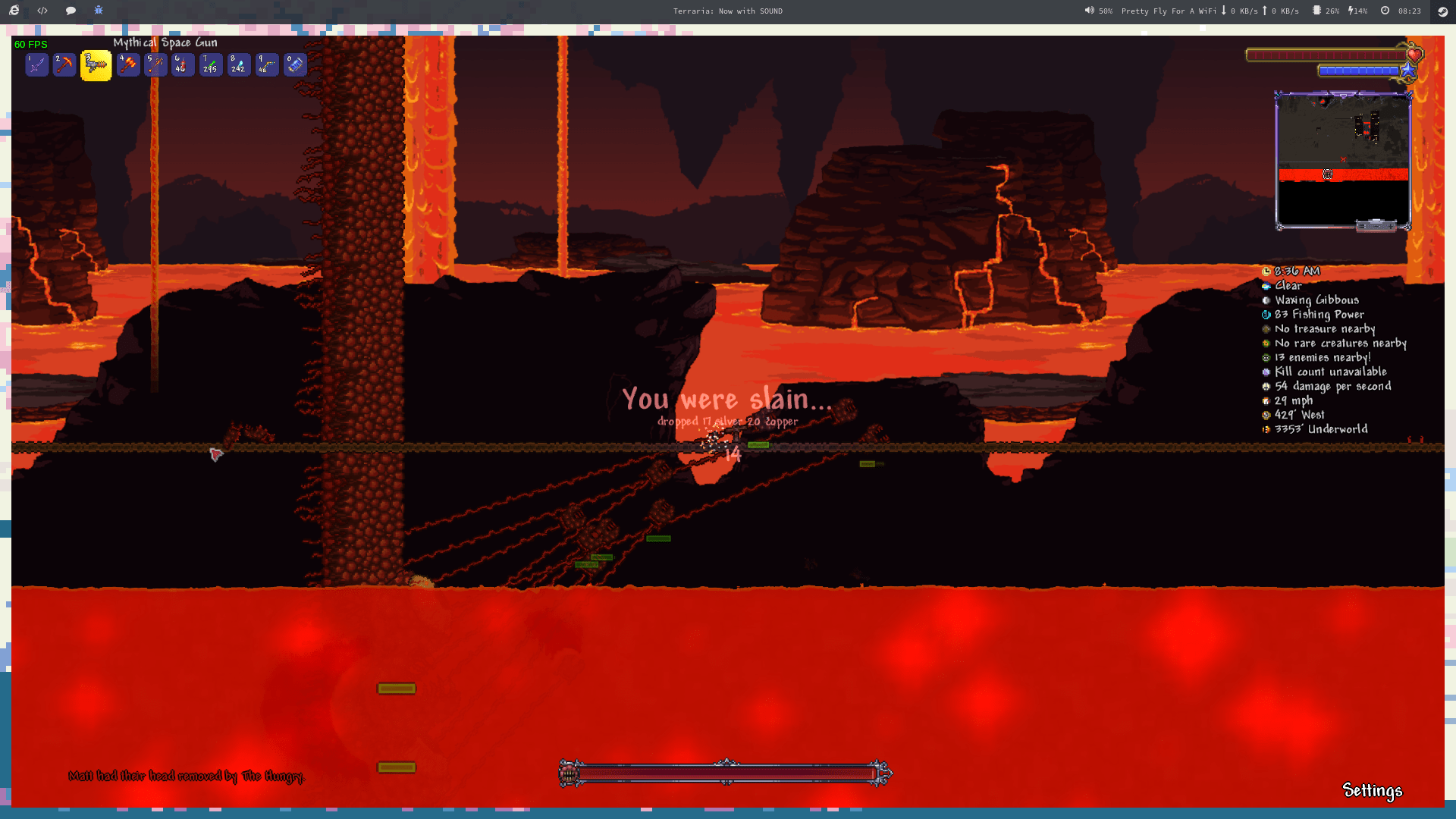 Spent 5h on my underworld arena just for the WoF to take advantage of