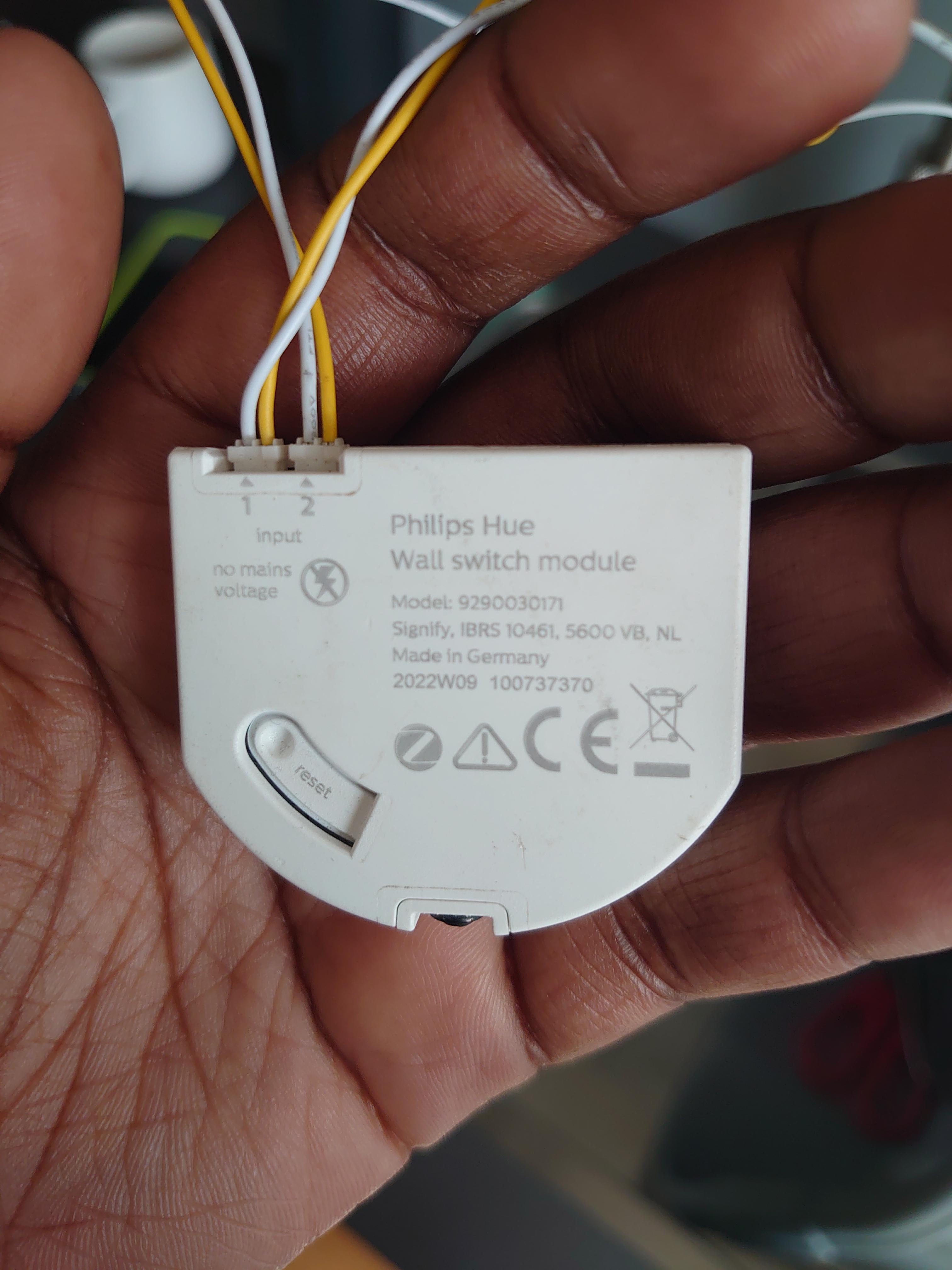 I want to connect this wall switch module onto the app however I can't