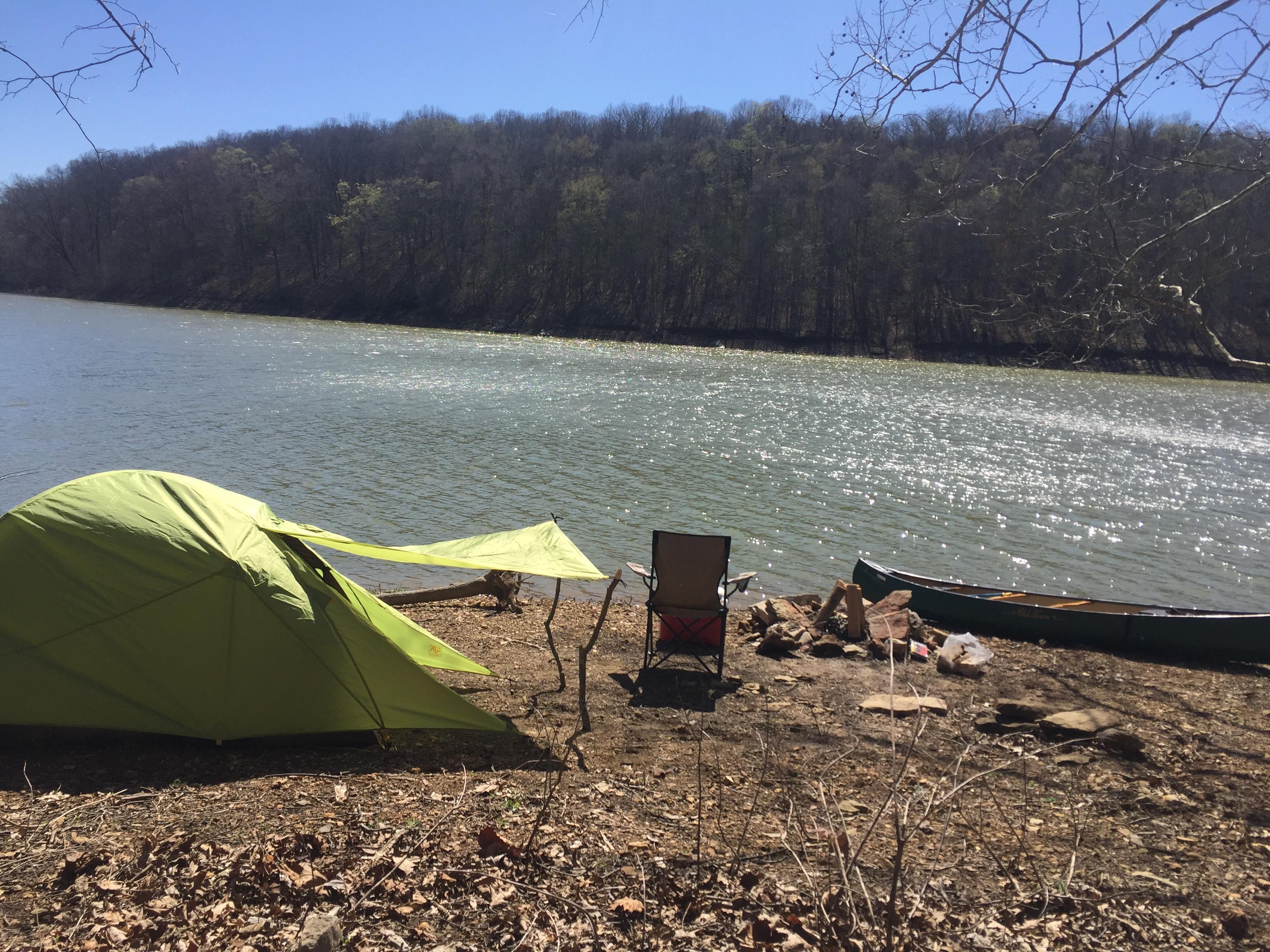 Weekend on Lake Monroe r/camping