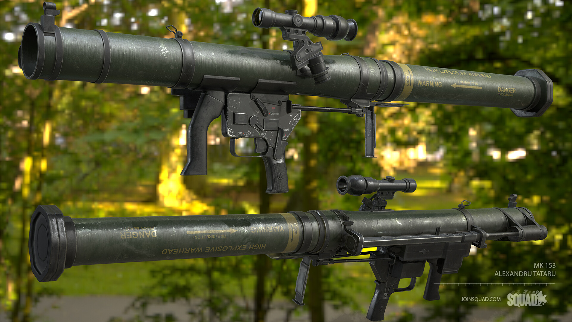 USMC MK153 SMAW model for squad : r/joinsquad