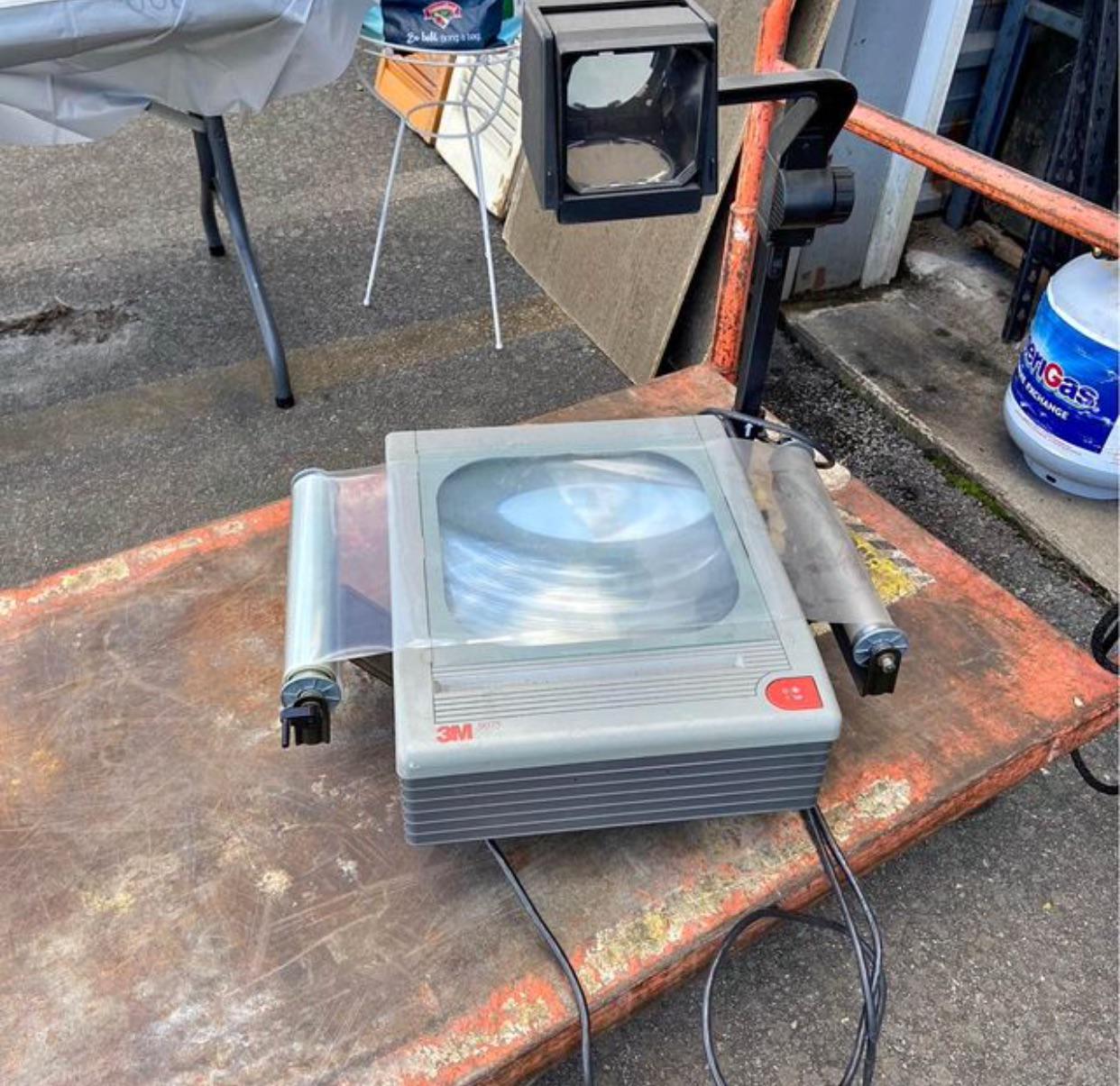 Who remembers when the teacher would use the 3M overhead projectors to