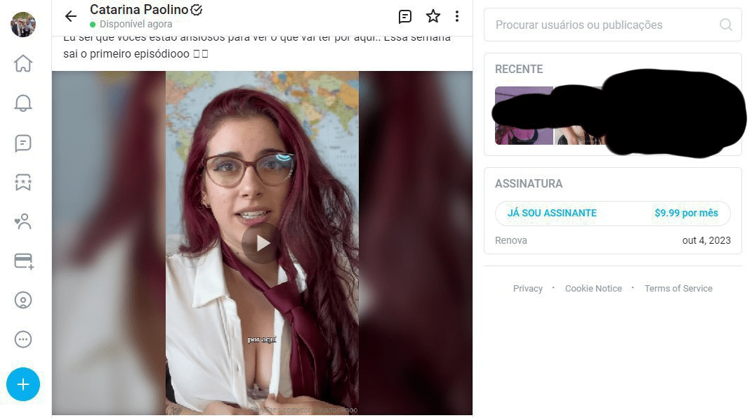 Onlyfans da Catarina Paolino 😈🔥 : u/International-Math29