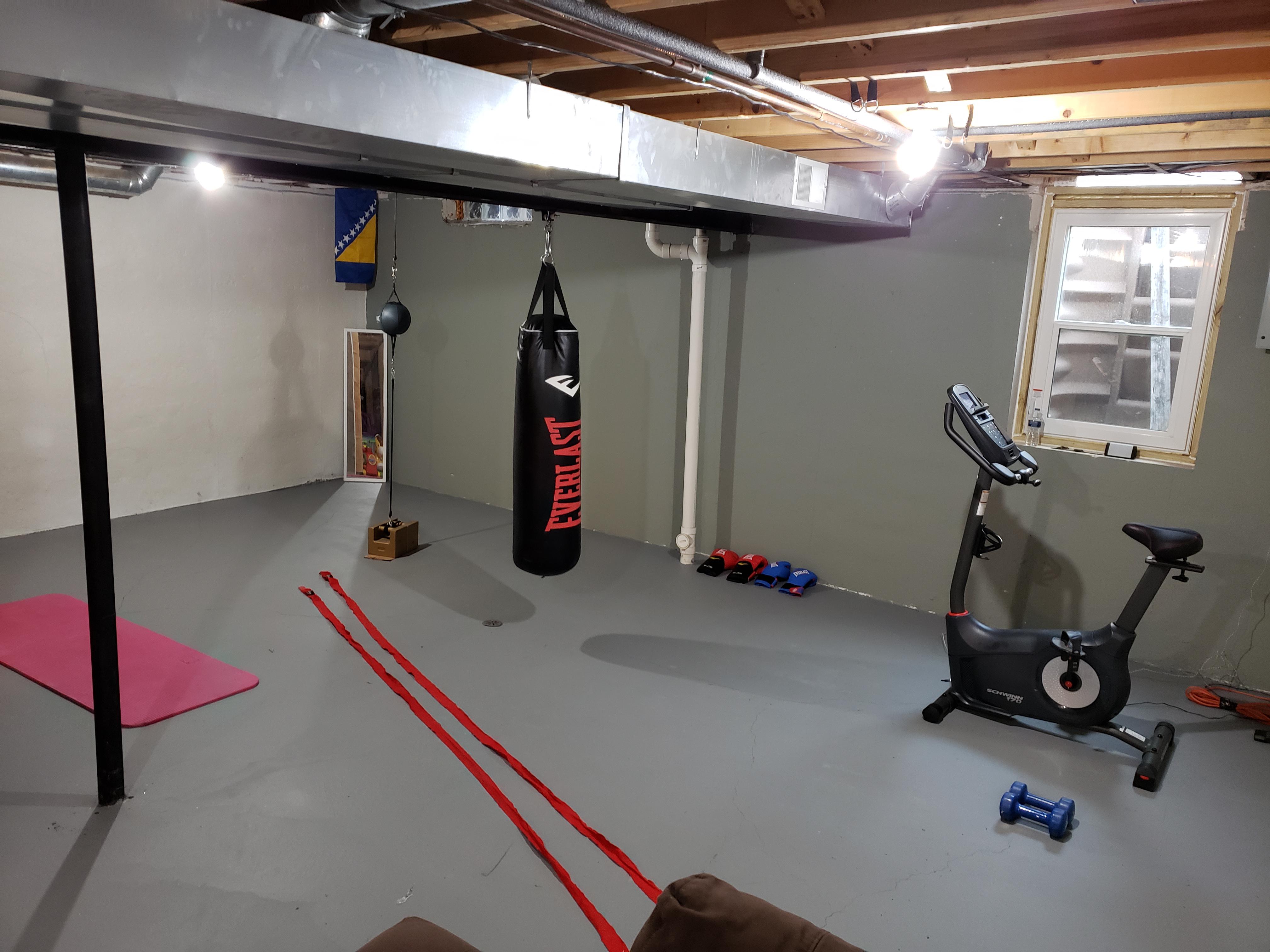 Home Boxing Gym Setup